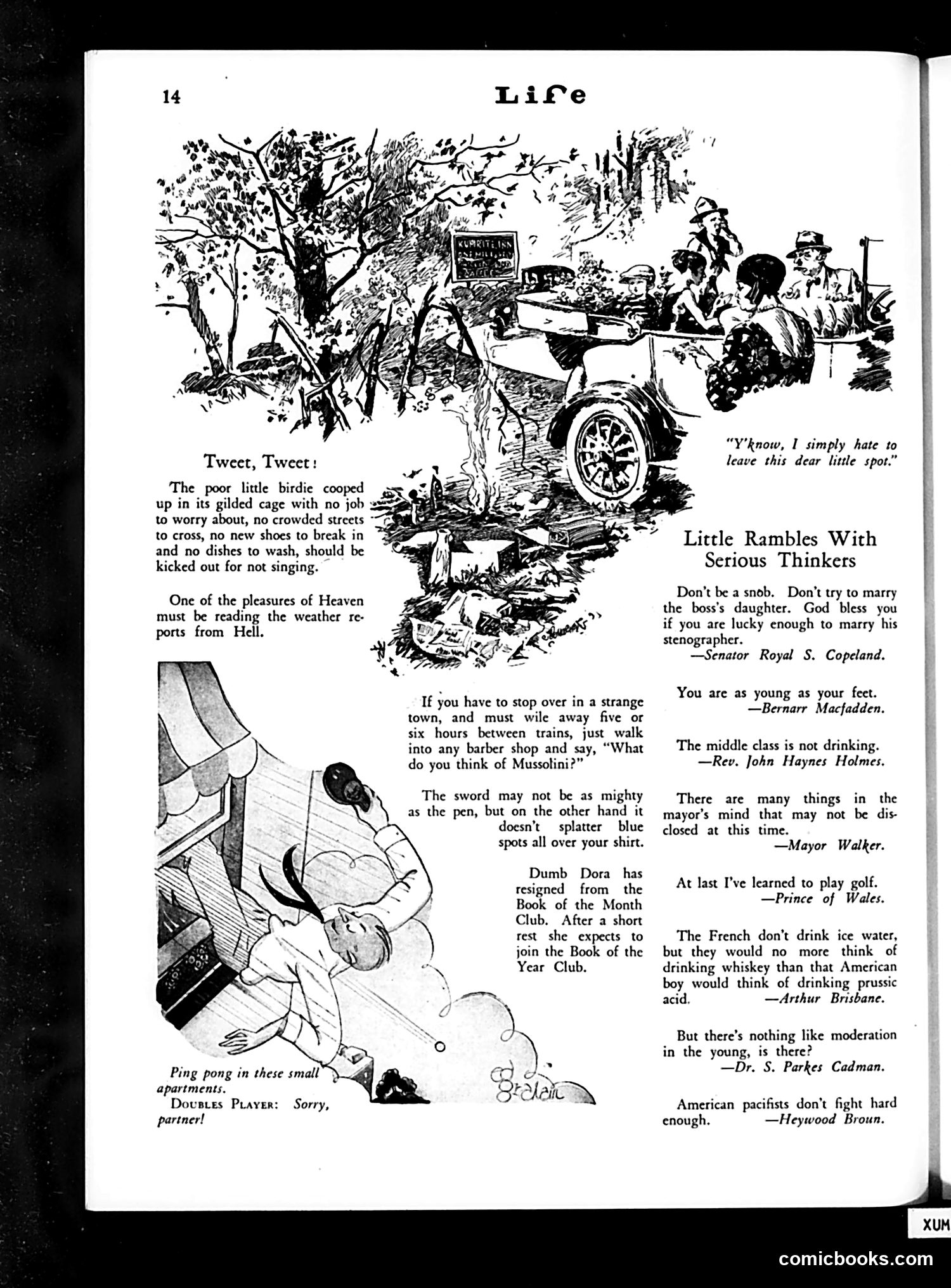 Life — July 12, 1929 — page 16 of 48