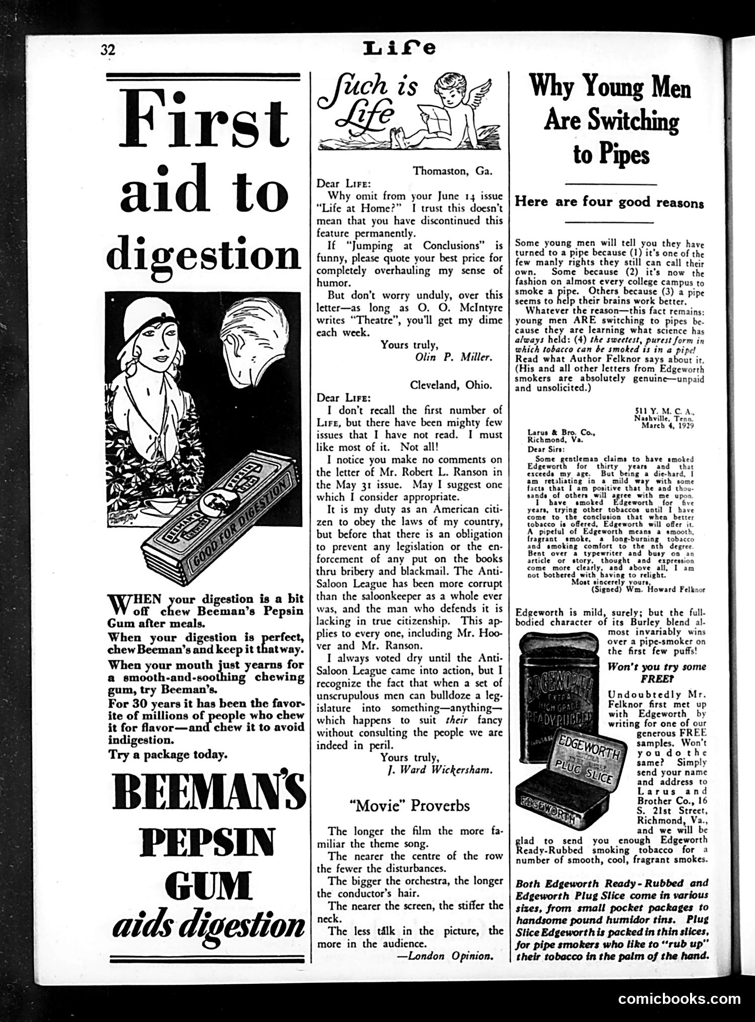 Life — July 12, 1929 — page 34 of 48