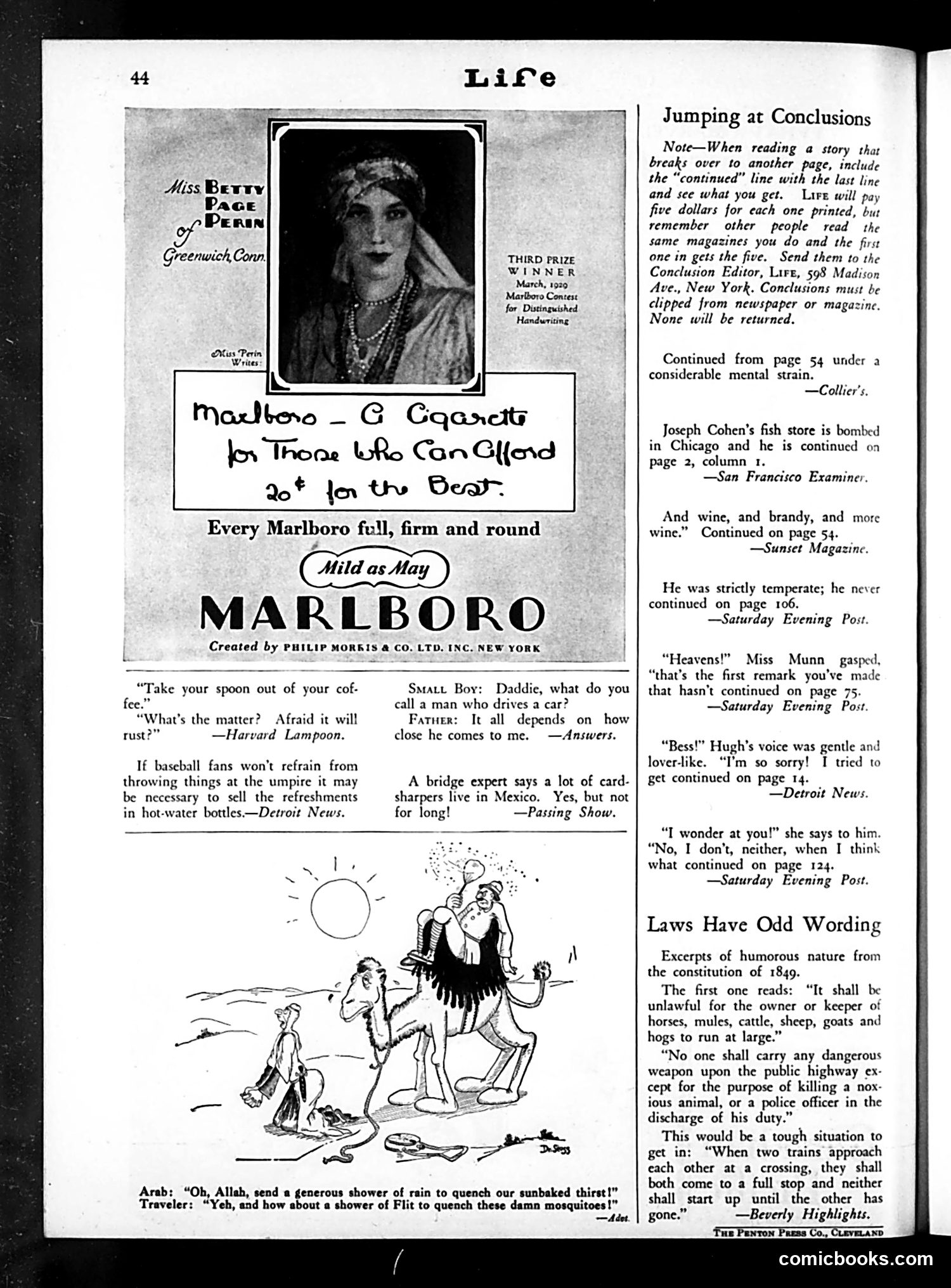 Life — July 12, 1929 — page 46 of 48