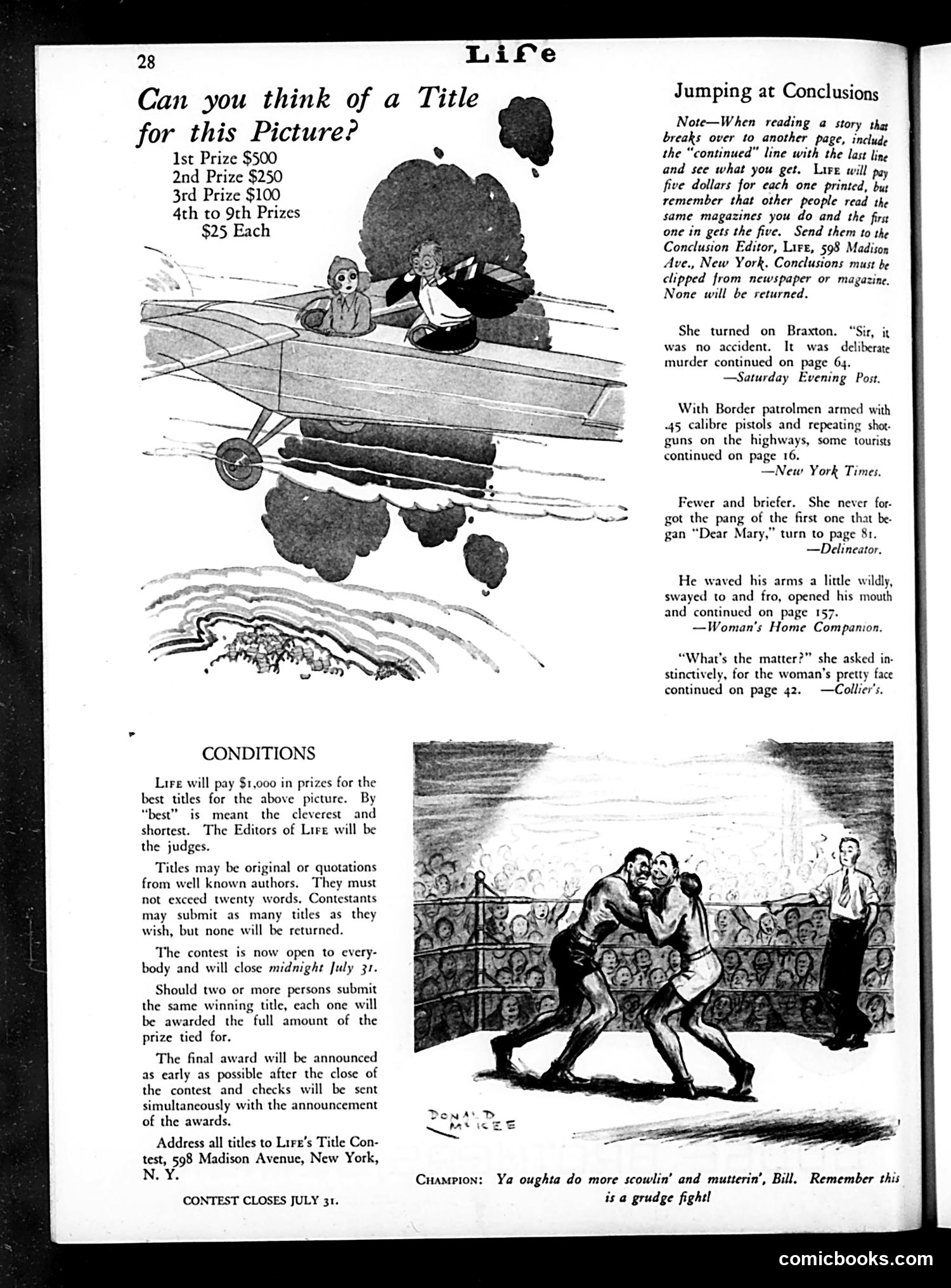 Life — July 19, 1929 — page 30 of 36
