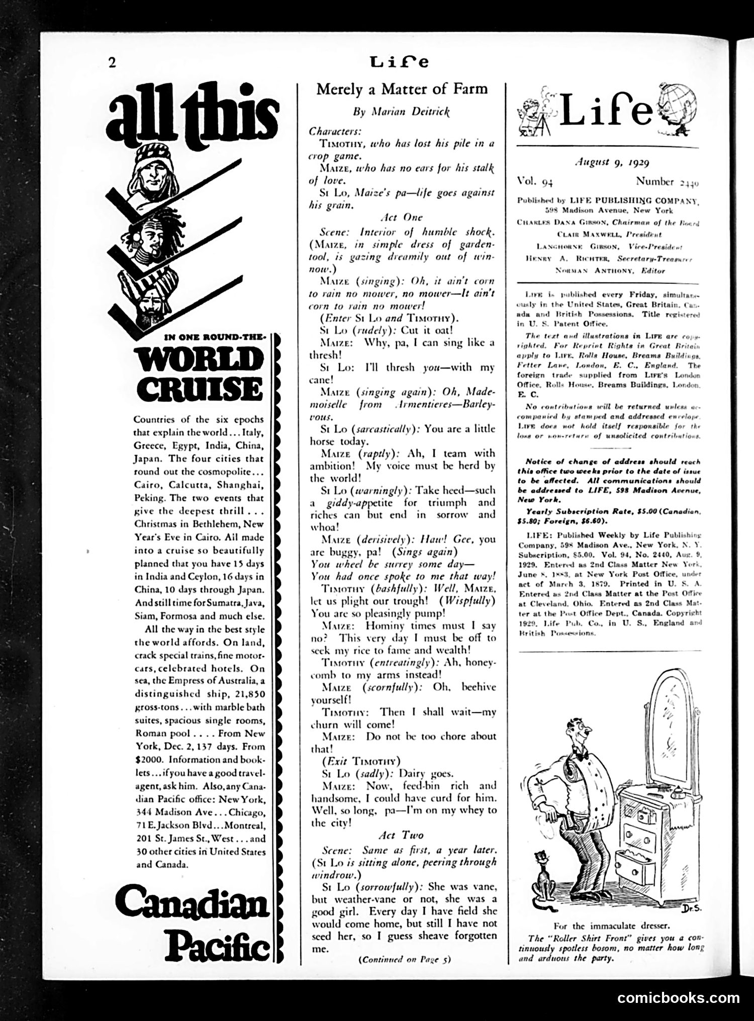 Life — August 9, 1929 — page 4 of 44