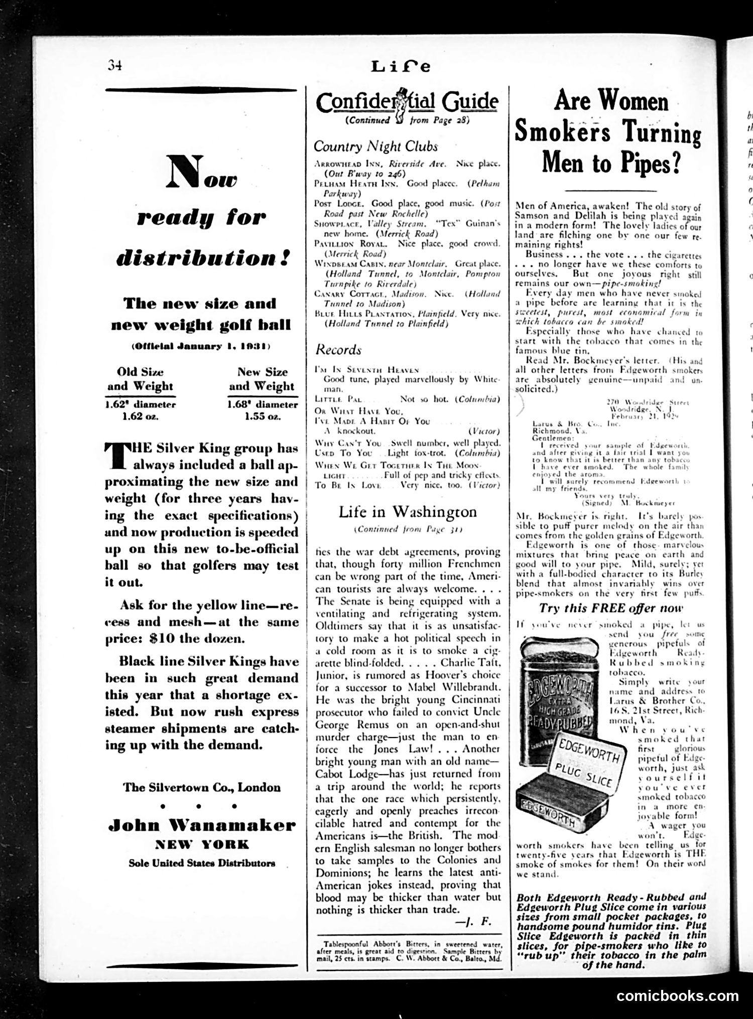Life — August 9, 1929 — page 36 of 44