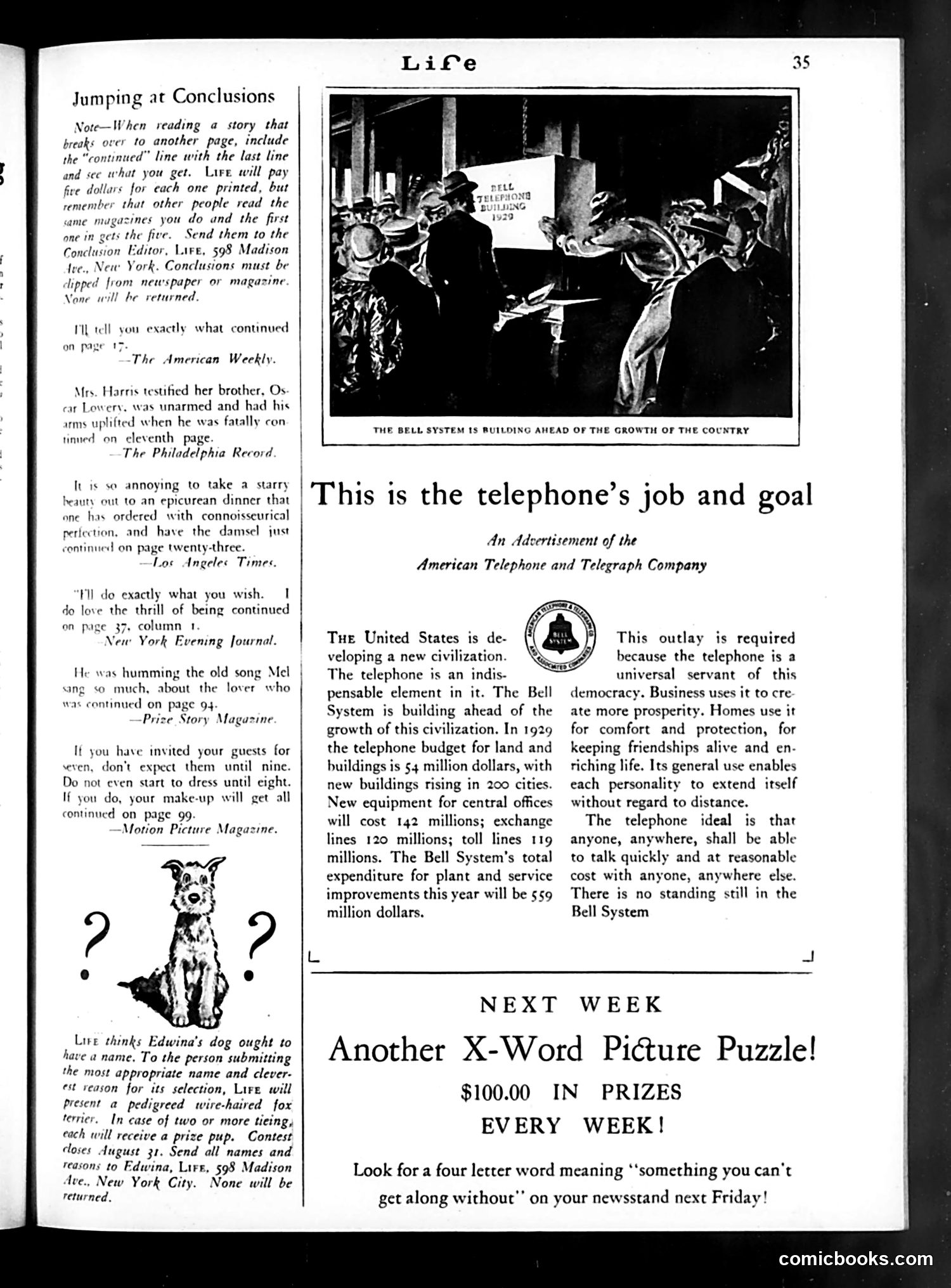 Life — August 9, 1929 — page 37 of 44