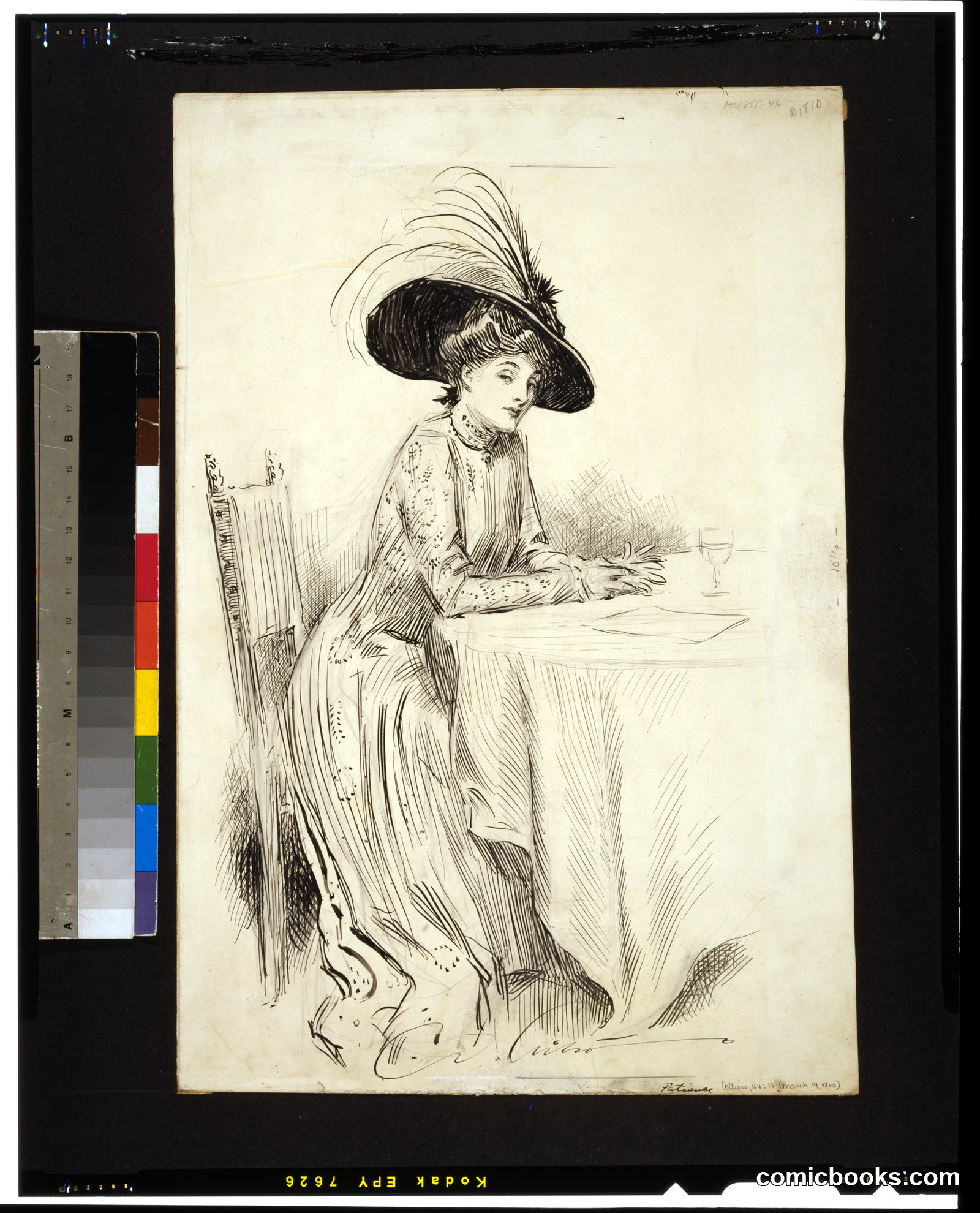 Patience by Gibson, Charles Dana, 1867-1944, artist