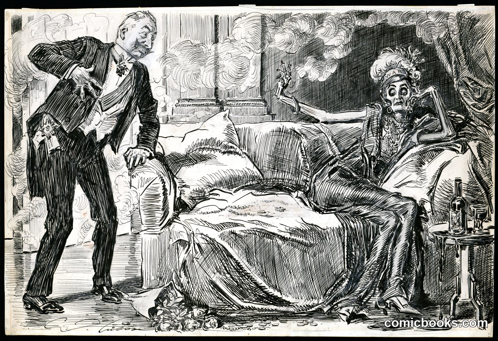 "And the fool, he called her his lady fair" / C.D. Gibson by Gibson, Charles Dana, 1867-1944, artist