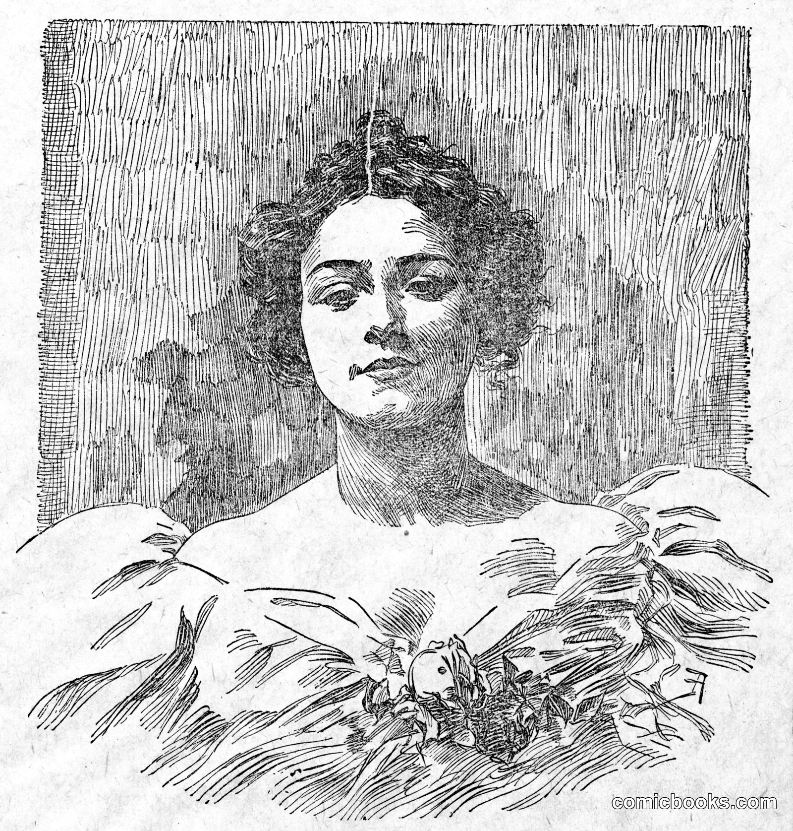 Rose Le Moine, Gibson Girl by Unknown author Unknown author