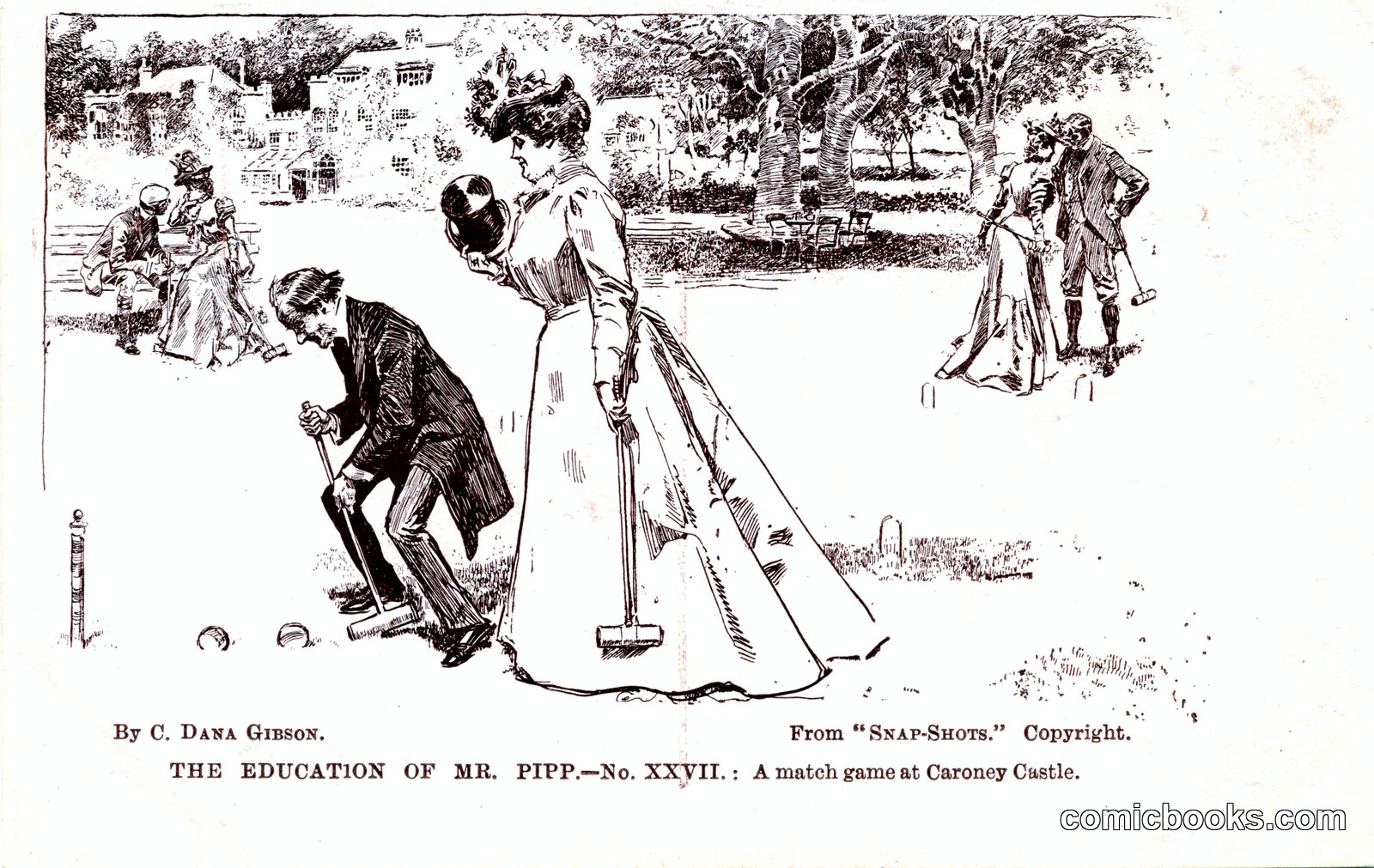 The Education of Mr. Pipp, No. XXVII: A Match Game at Caroney Castle by UBC Library Digitization Centre