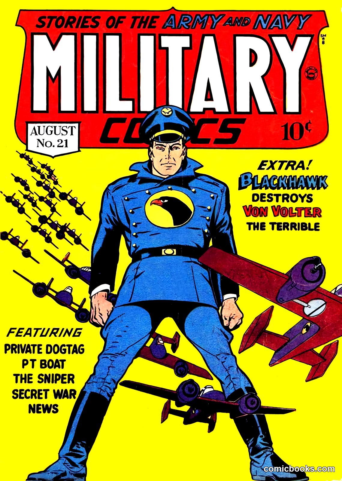 Military Comics (Blackhawk) by Quality Comics