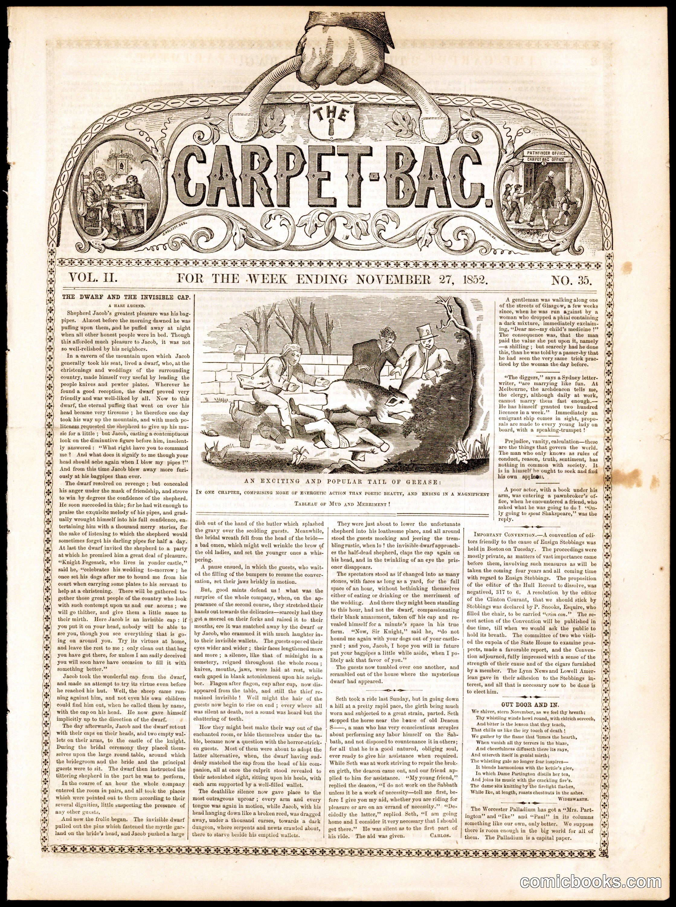 The Carpet-Bag, Vol. II, No. 35