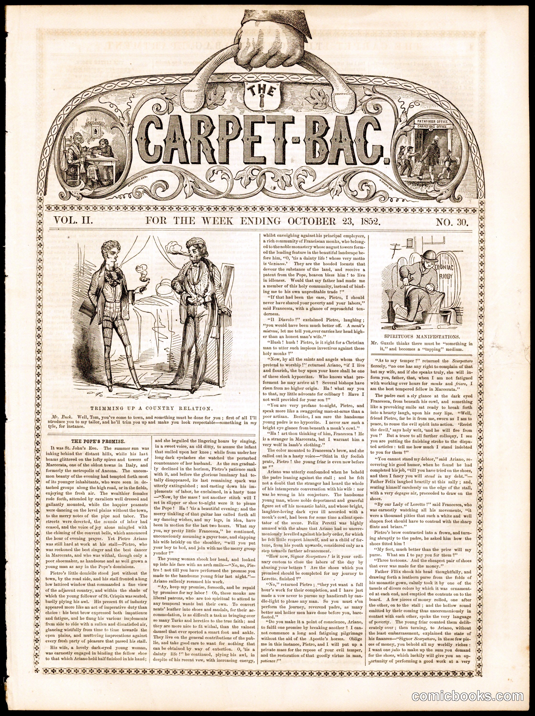 The Carpet-Bag, Vol. II, No. 30