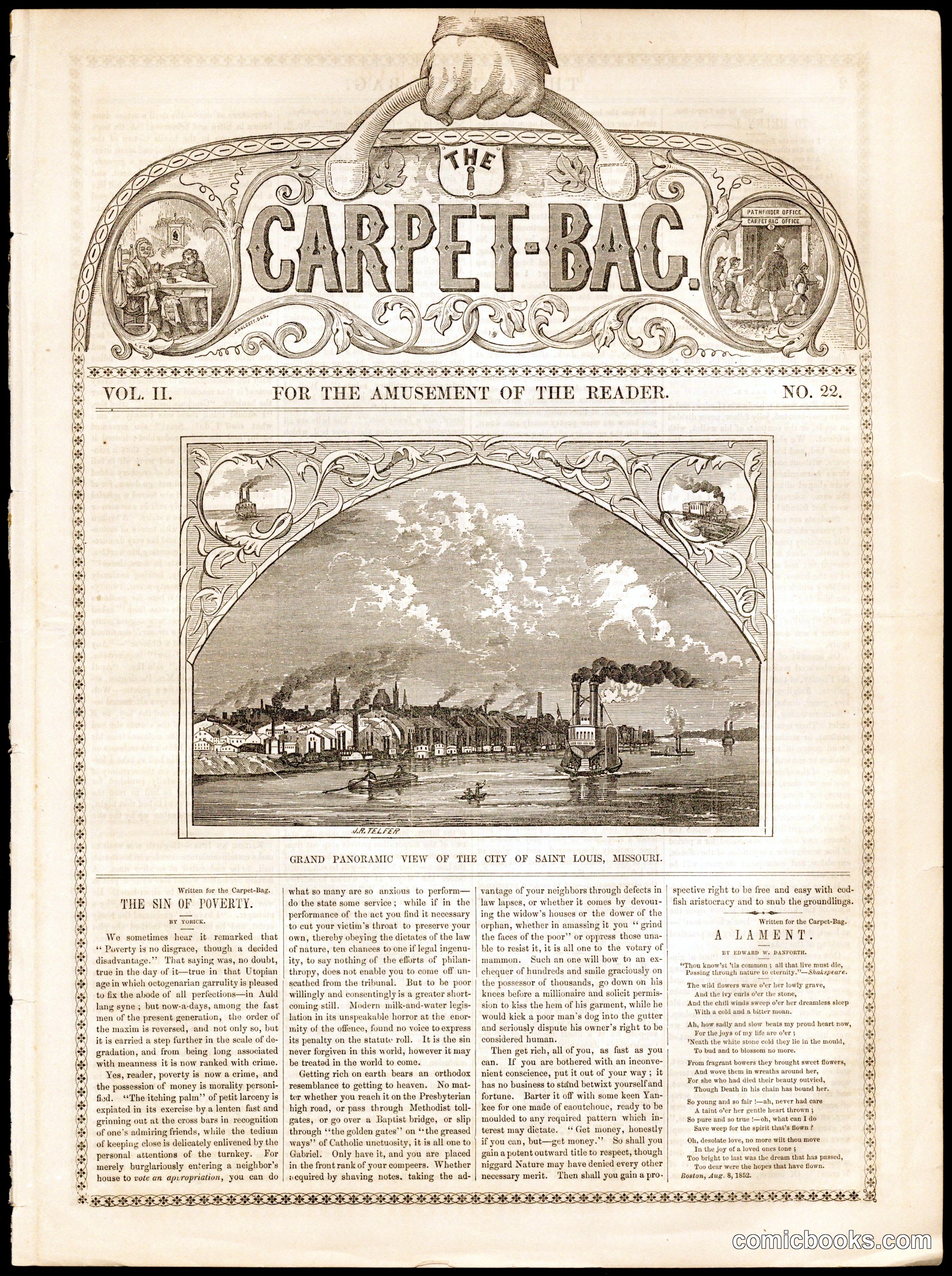 The Carpet-Bag, Vol. II, No. 22