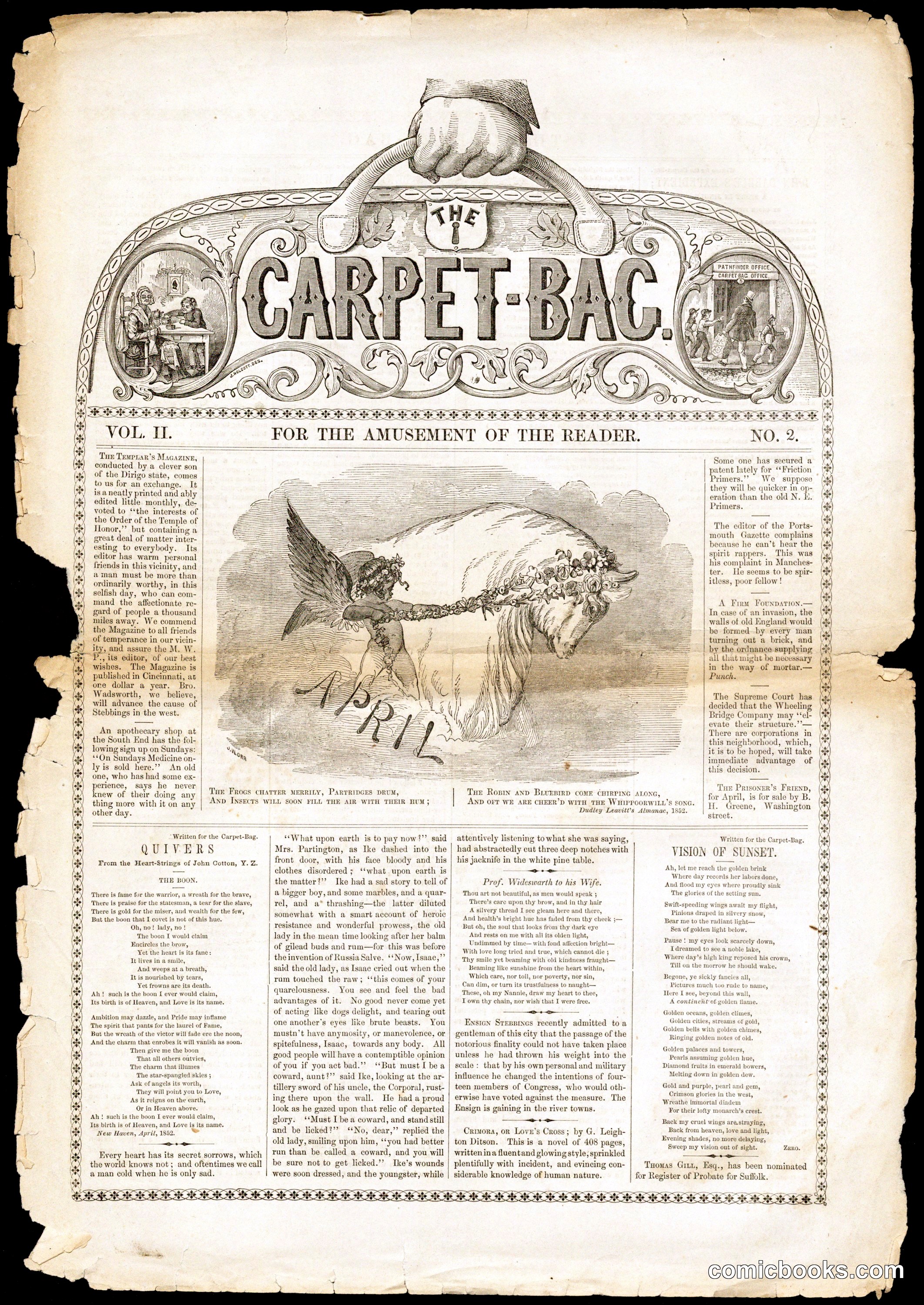 The Carpet-Bag, Vol. II, No. 2