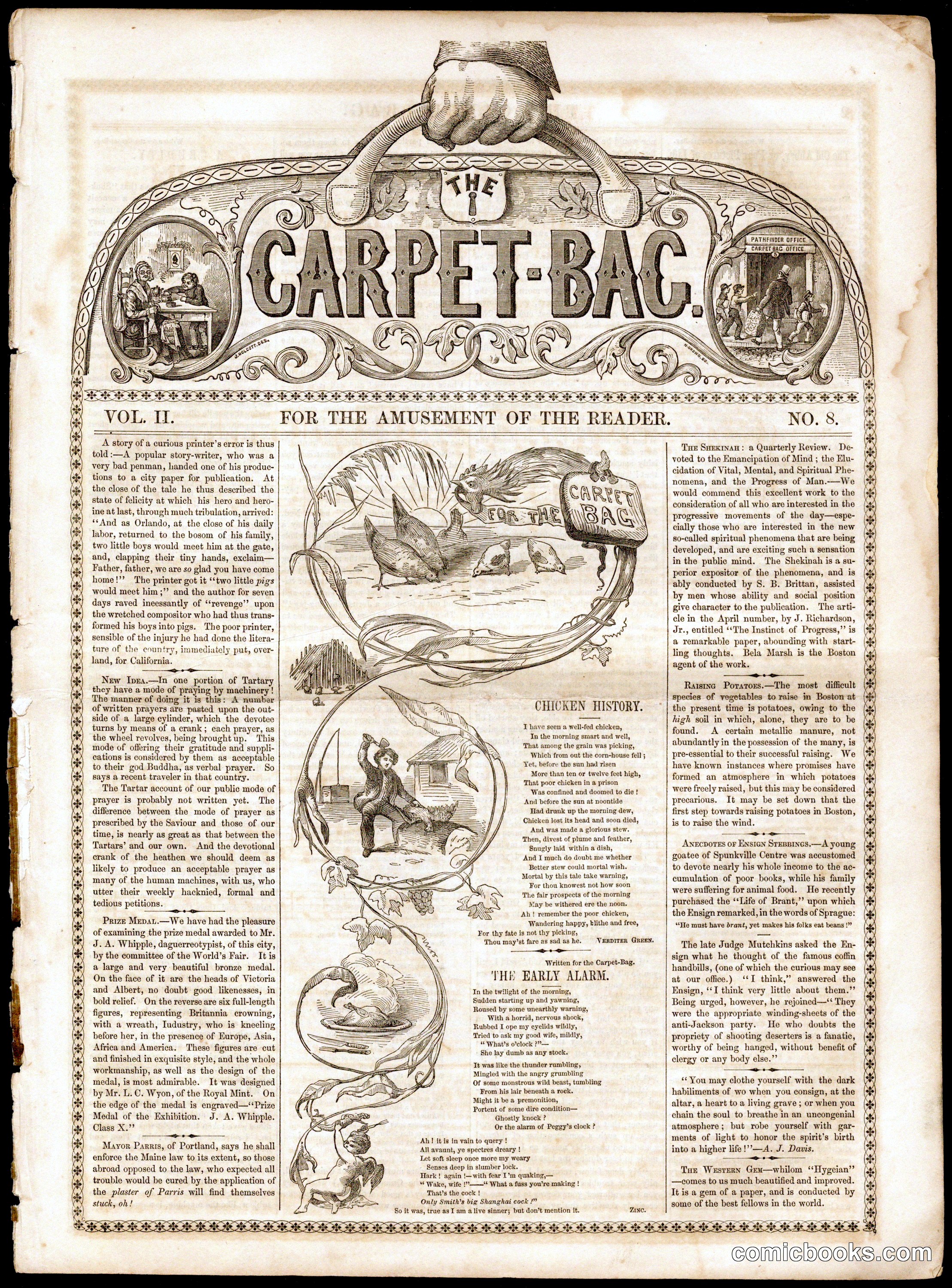 The Carpet-Bag, Vol. II, No. 8