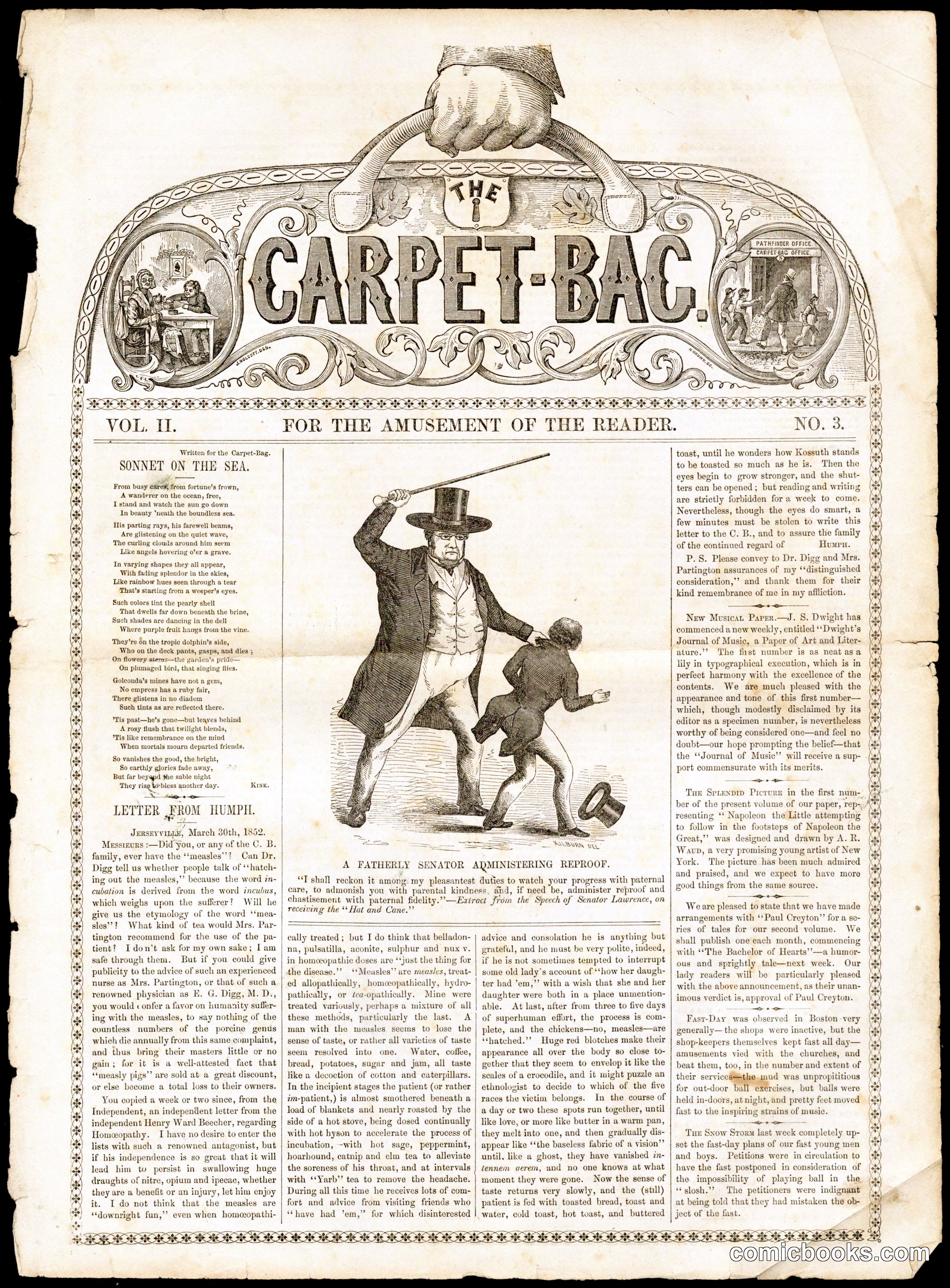 The Carpet-Bag, Vol. II, No. 3