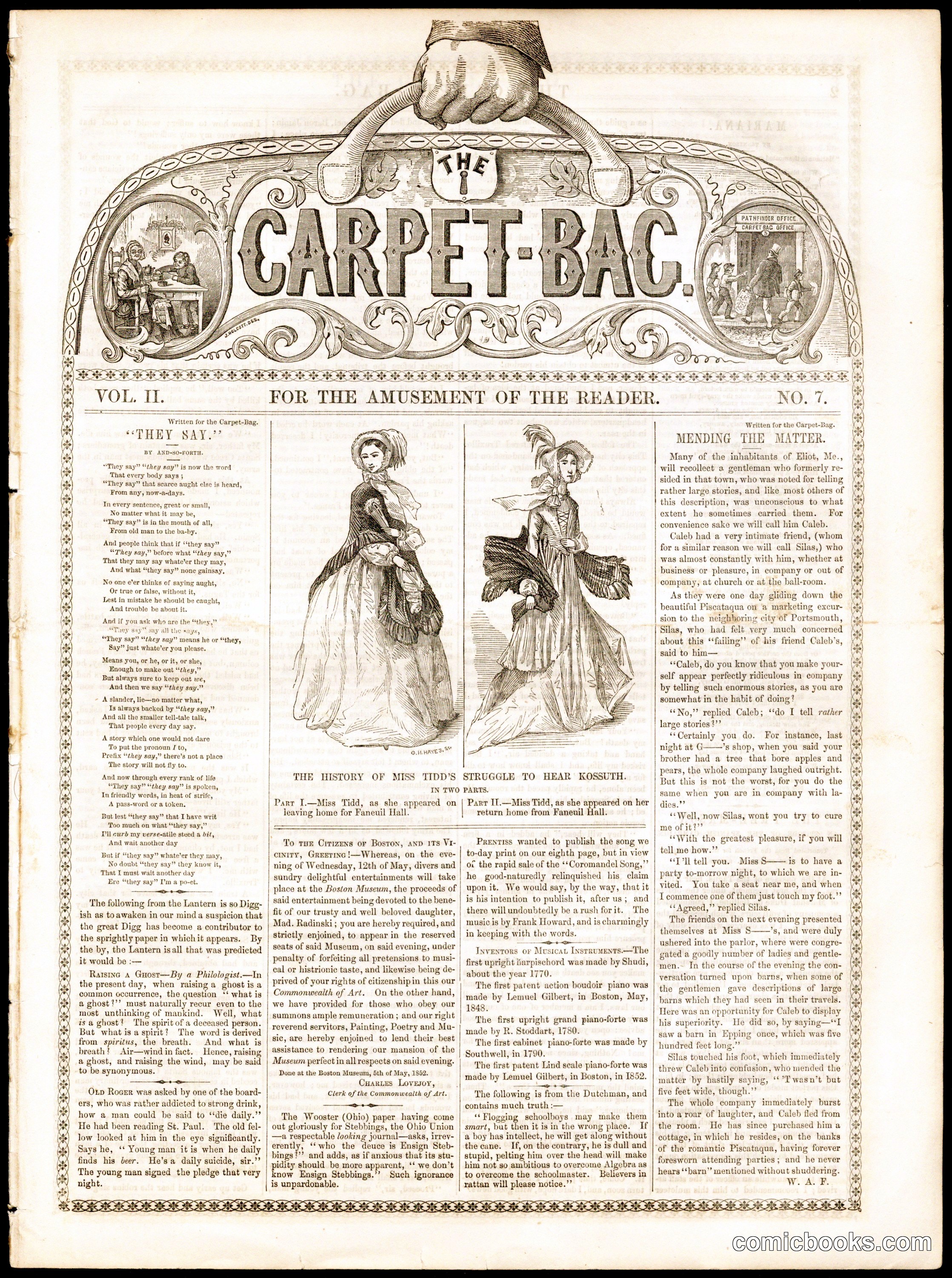 The Carpet-Bag, Vol. II, No. 7