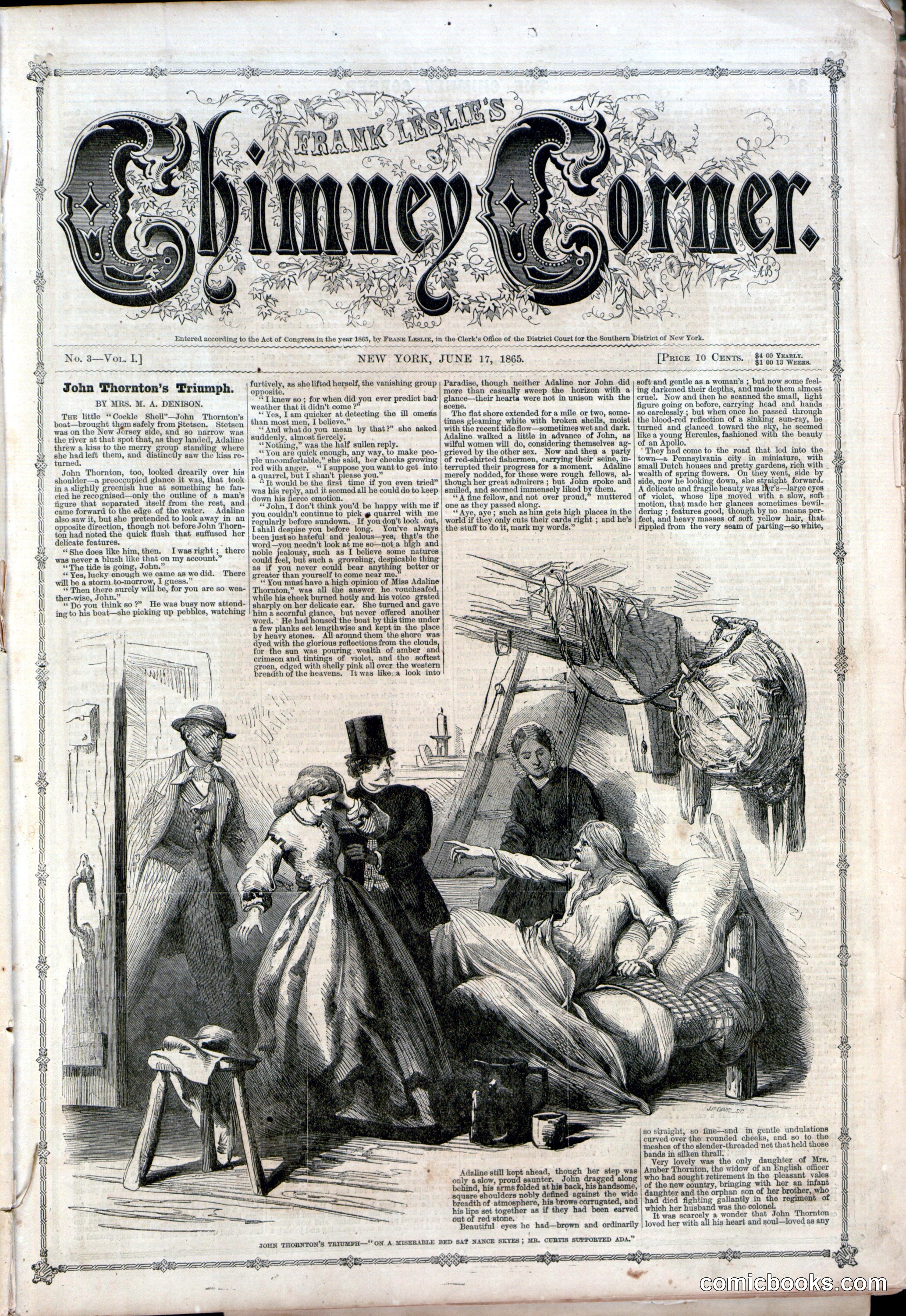 Frank Leslie's Chimney Corner, Vol. I, No. 3
