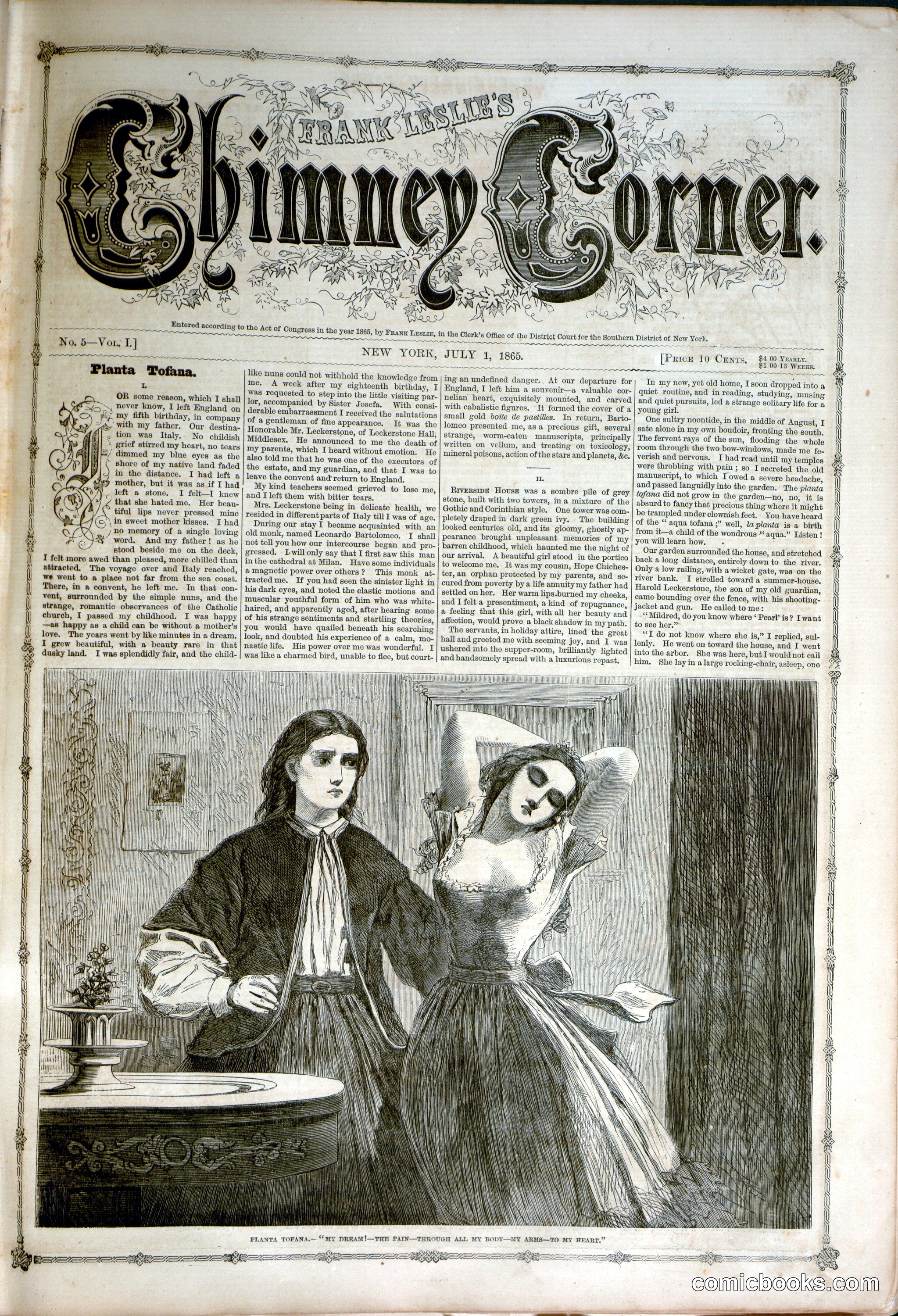 Frank Leslie's Chimney Corner, Vol. I, No. 5