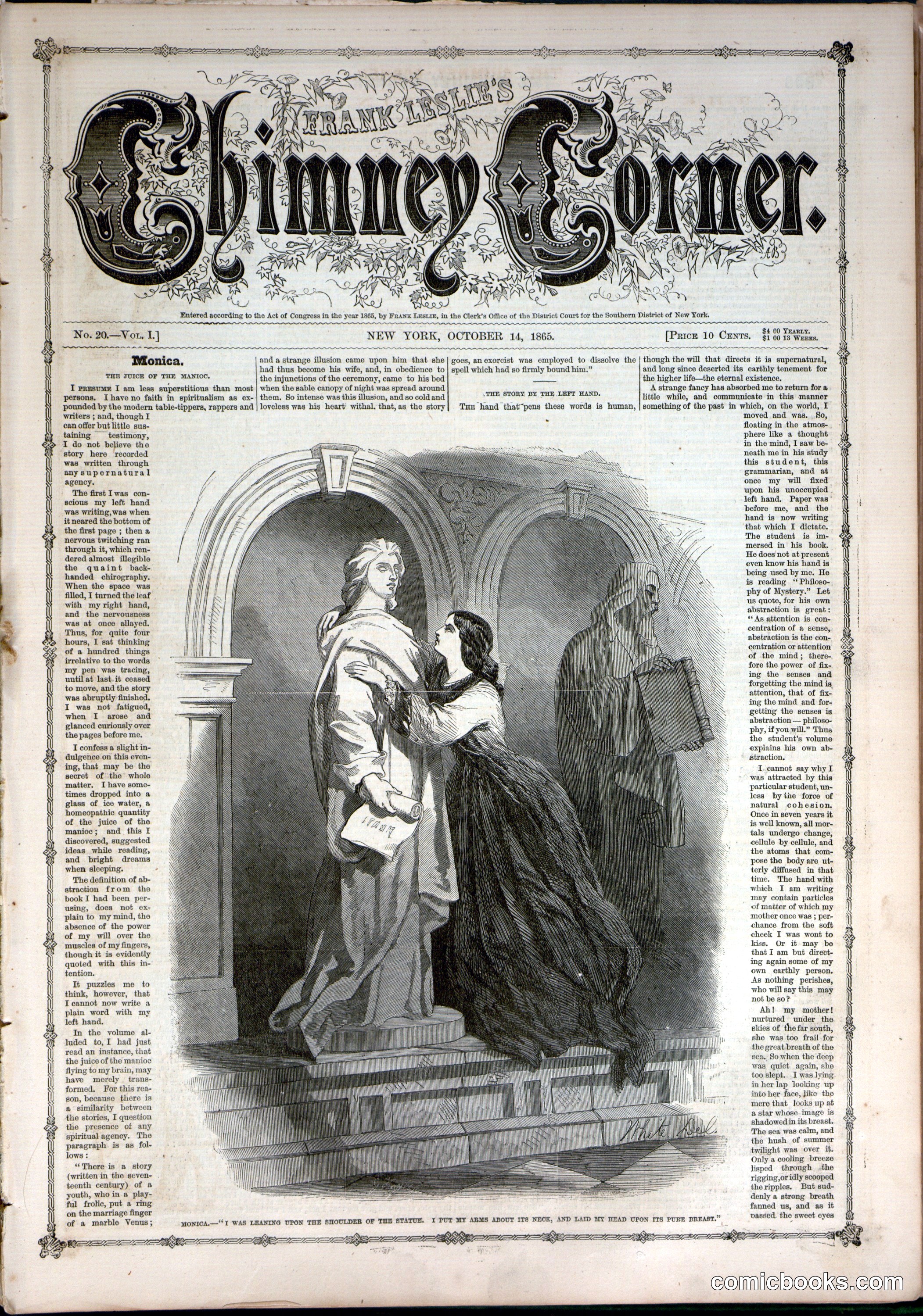 Frank Leslie's Chimney Corner, Vol. I, No. 20