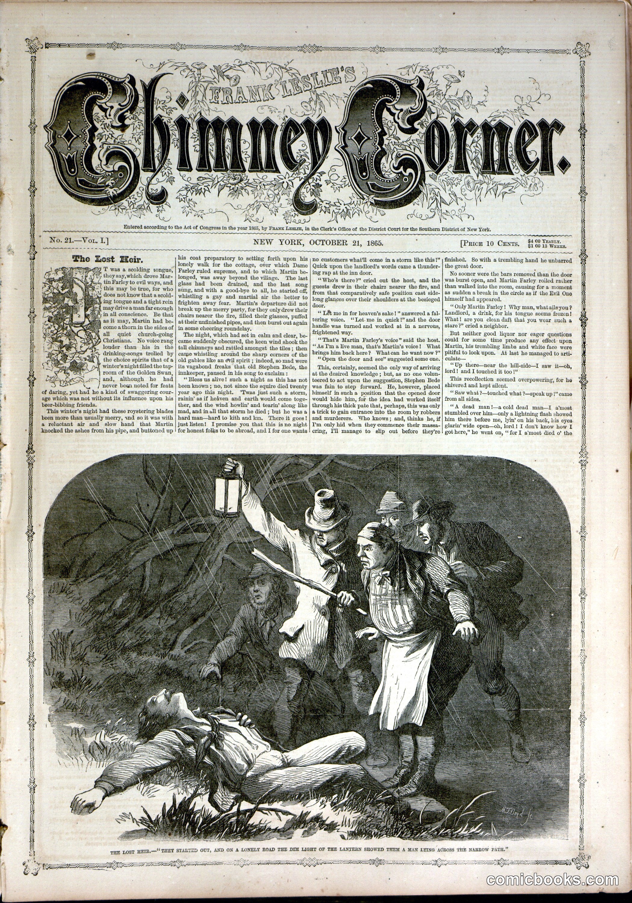 Frank Leslie's Chimney Corner