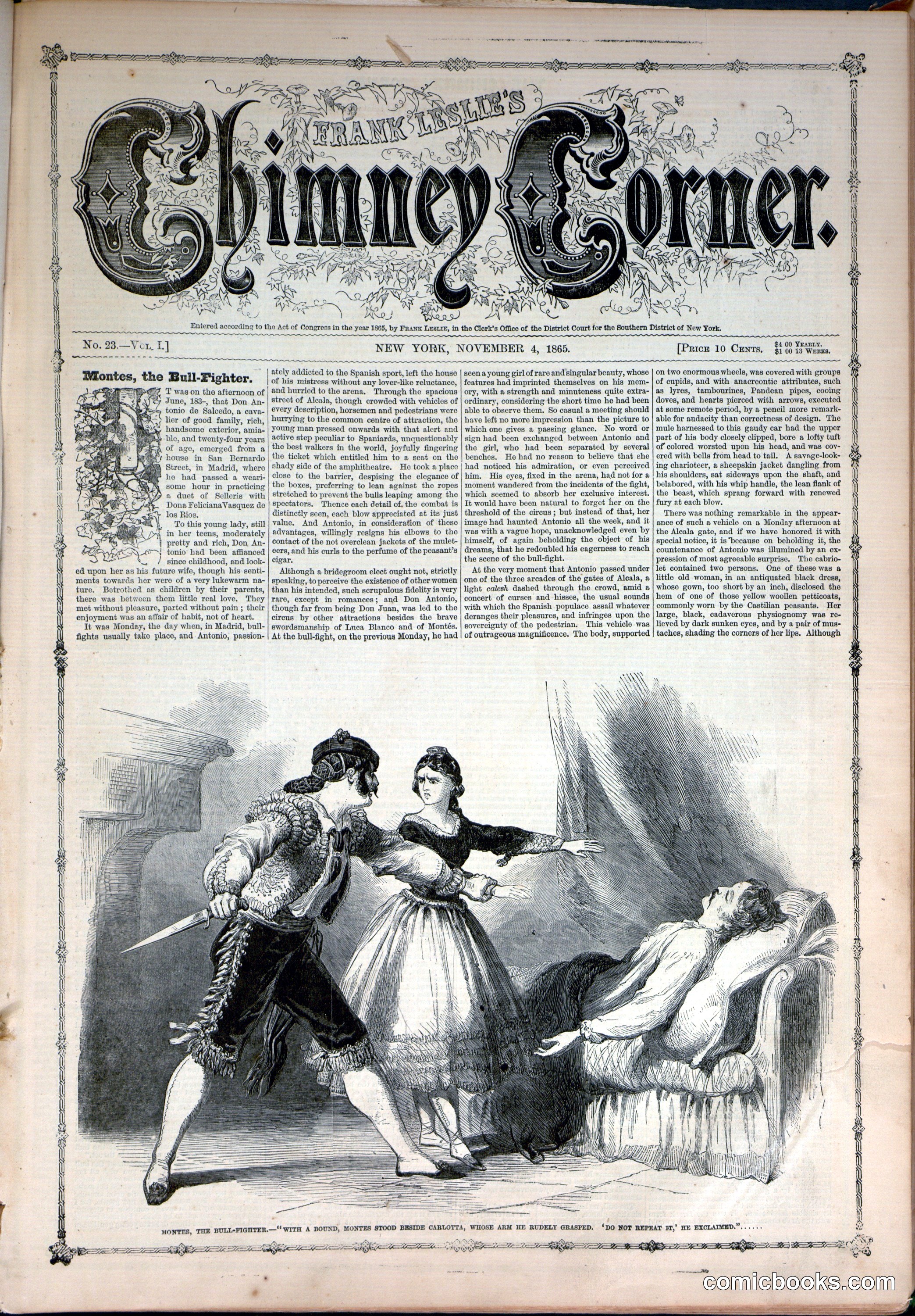 Frank Leslie's Chimney Corner, Vol. I, No. 23