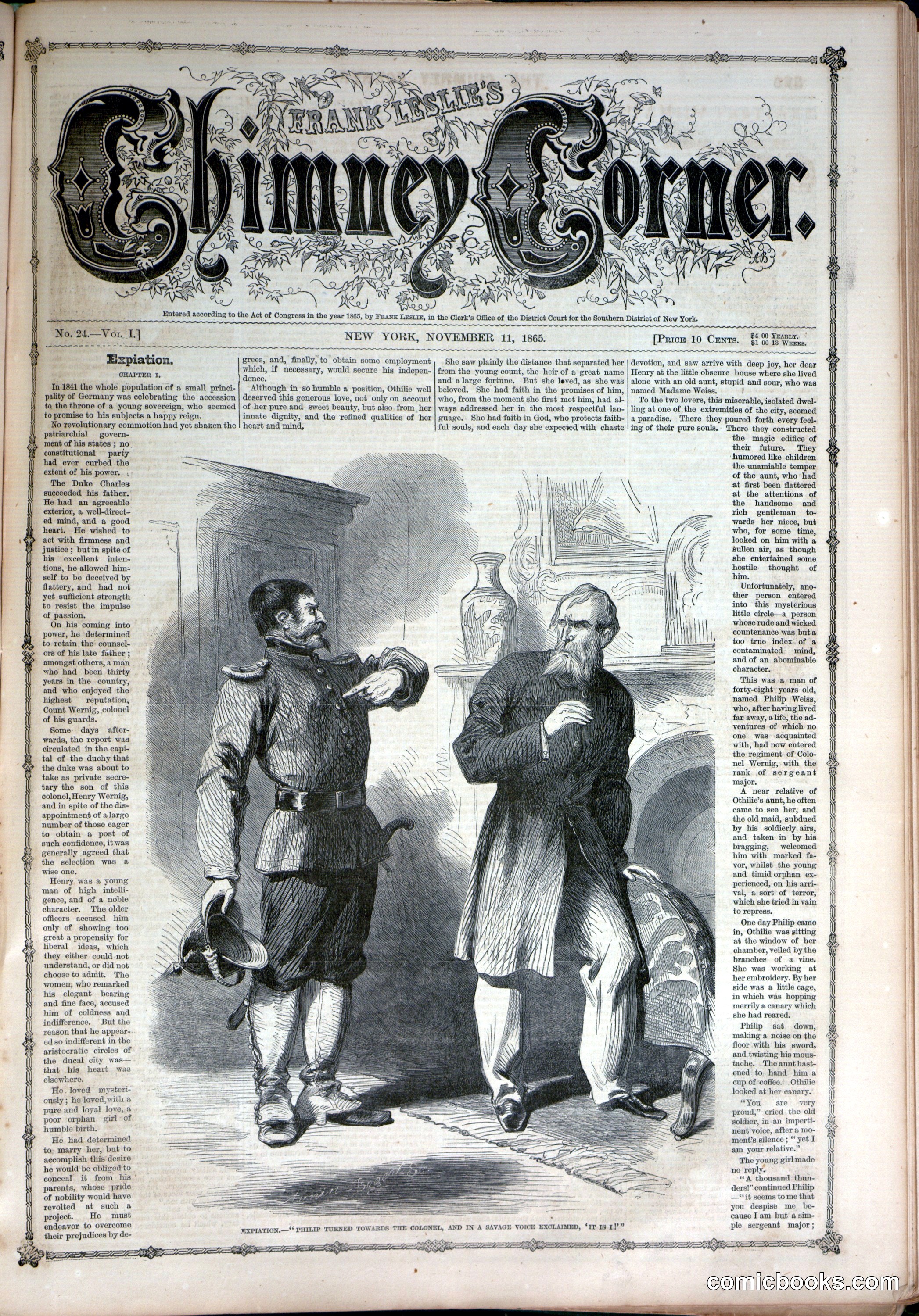 Frank Leslie's Chimney Corner