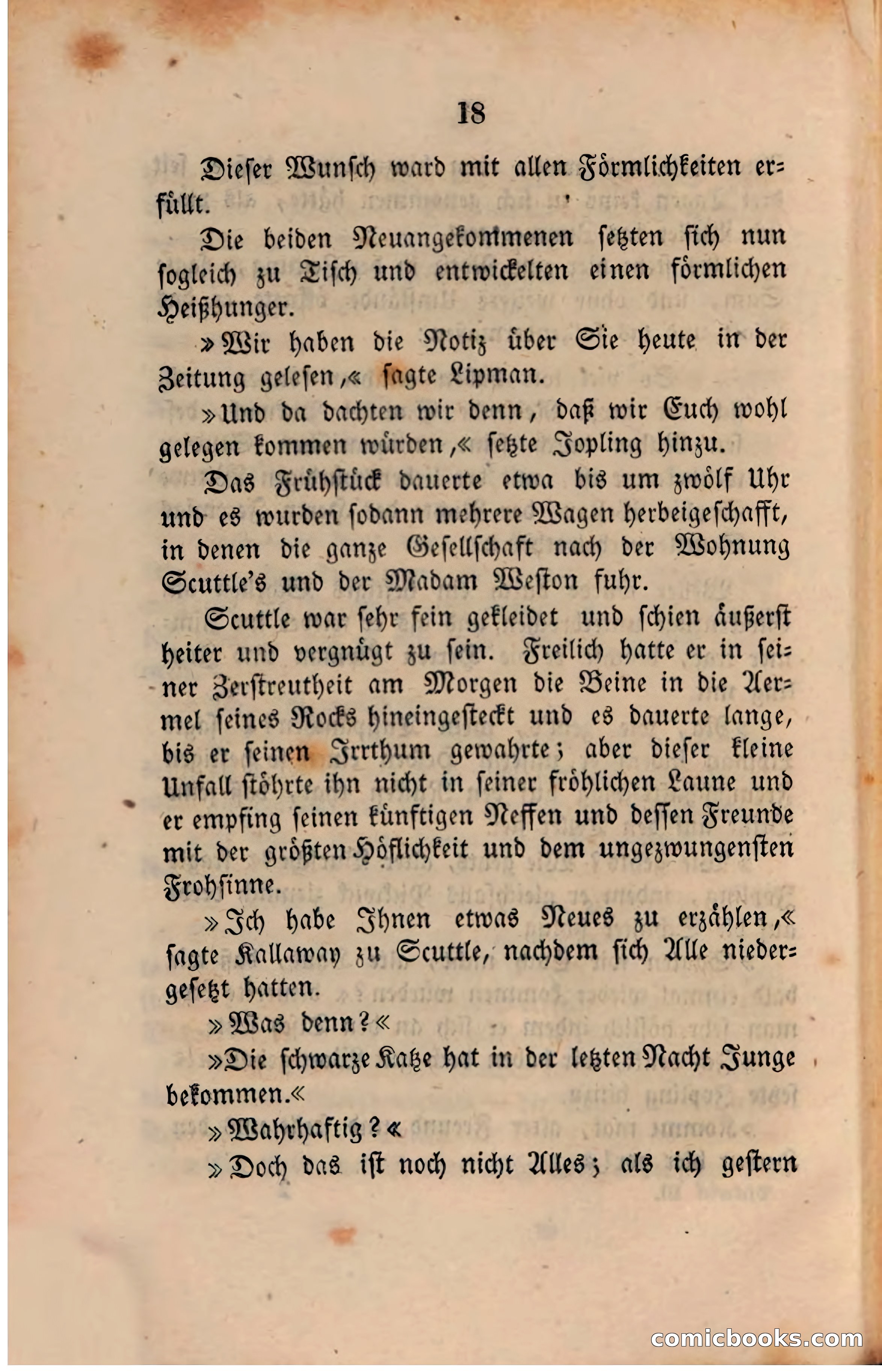 Pickwick in der Fremde (Pickwick Abroad) — page 20 of 281