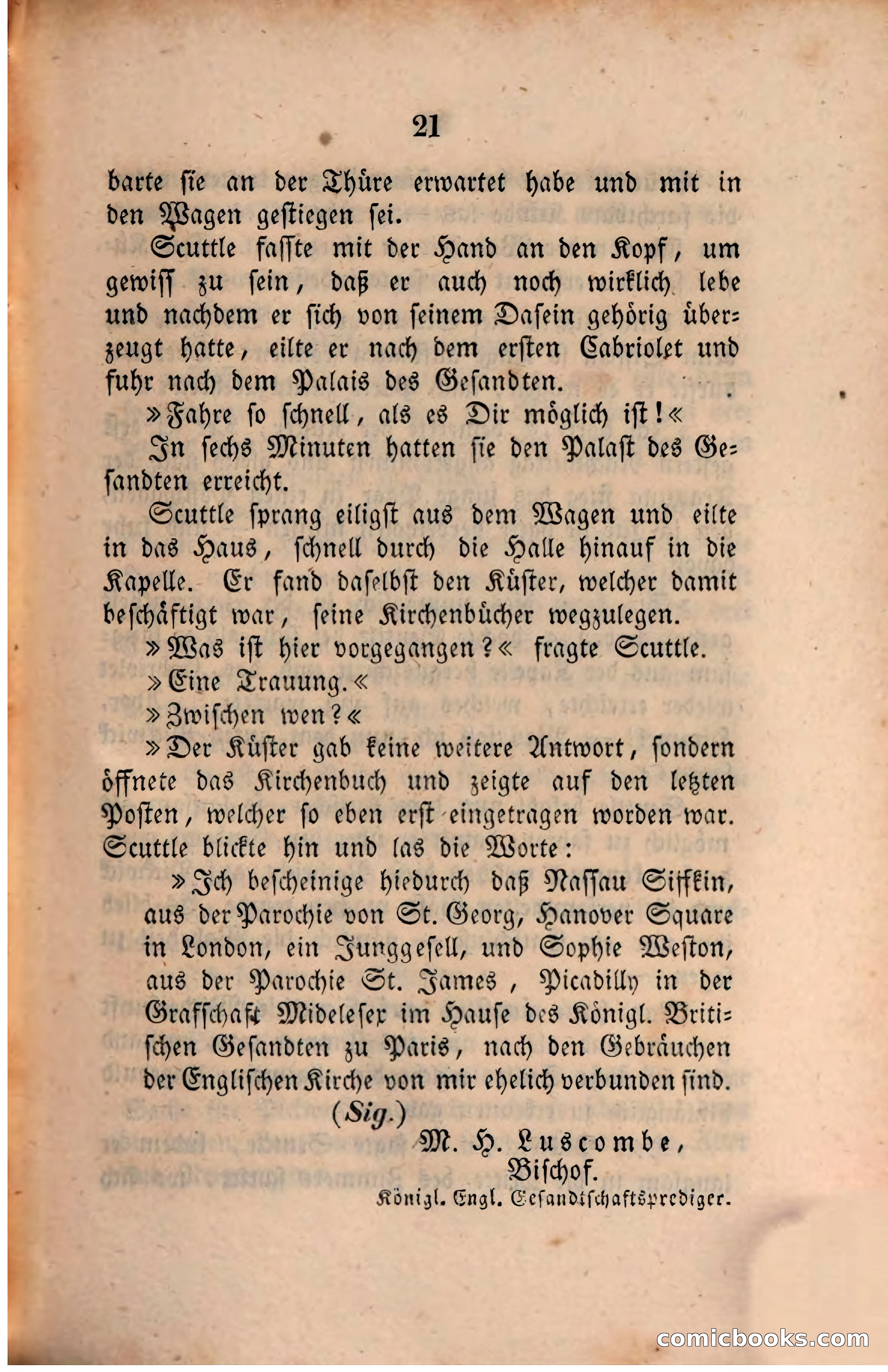 Pickwick in der Fremde (Pickwick Abroad) — page 23 of 281