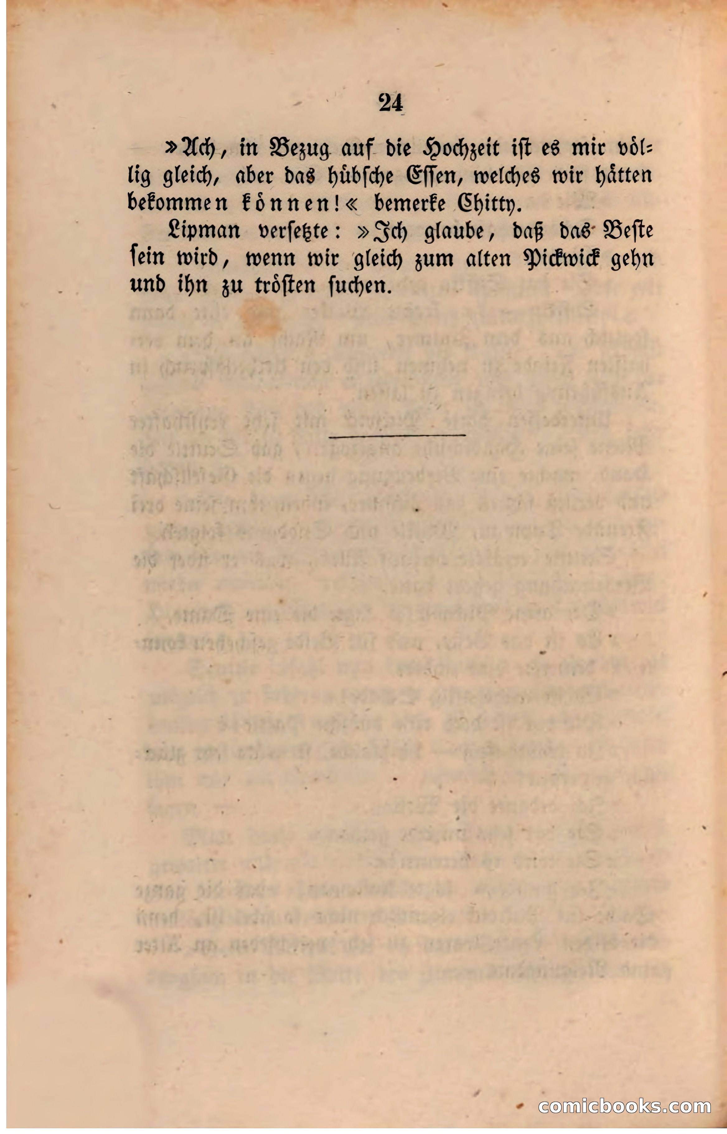 Pickwick in der Fremde (Pickwick Abroad) — page 26 of 281