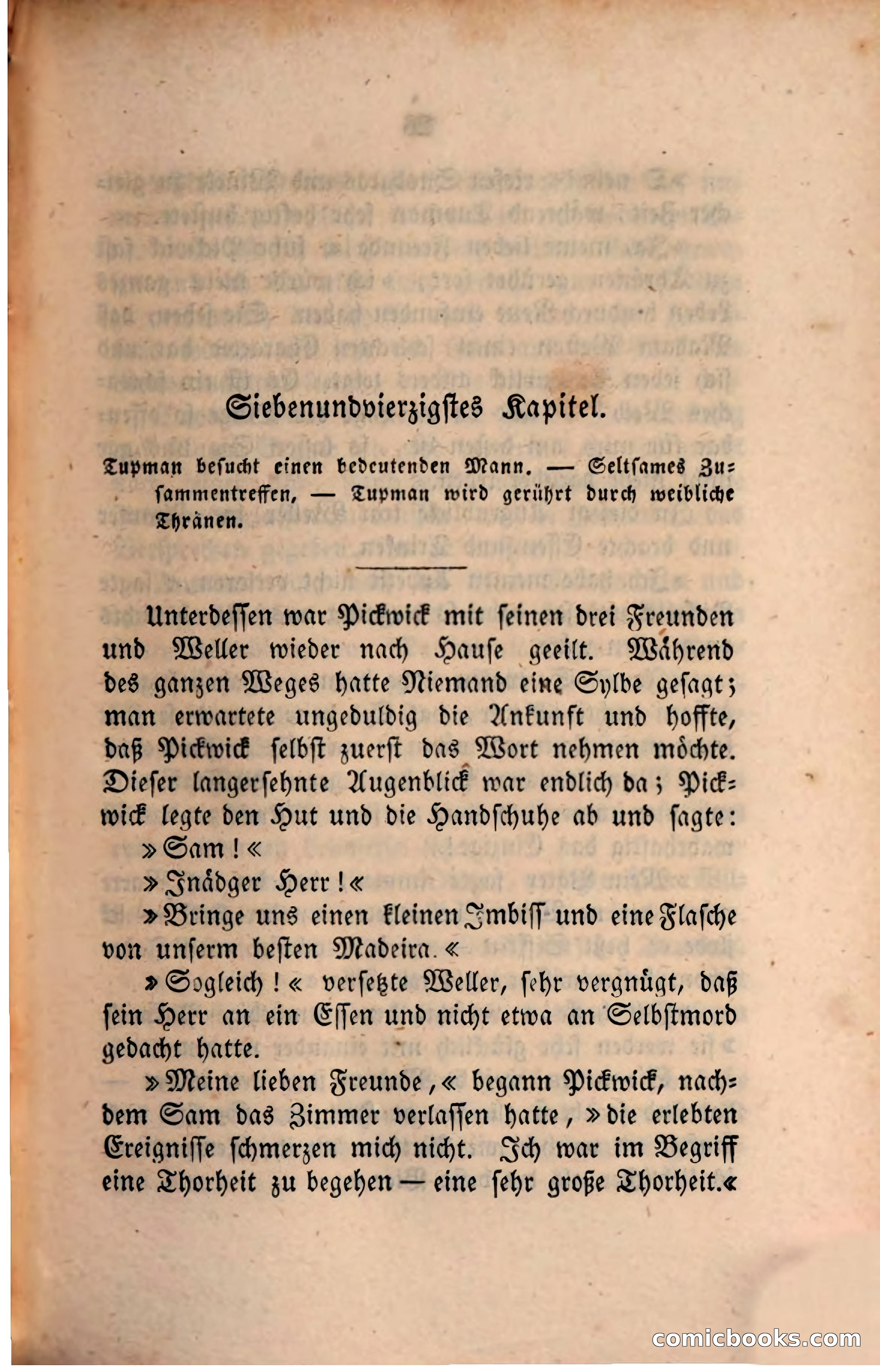 Pickwick in der Fremde (Pickwick Abroad) — page 27 of 281