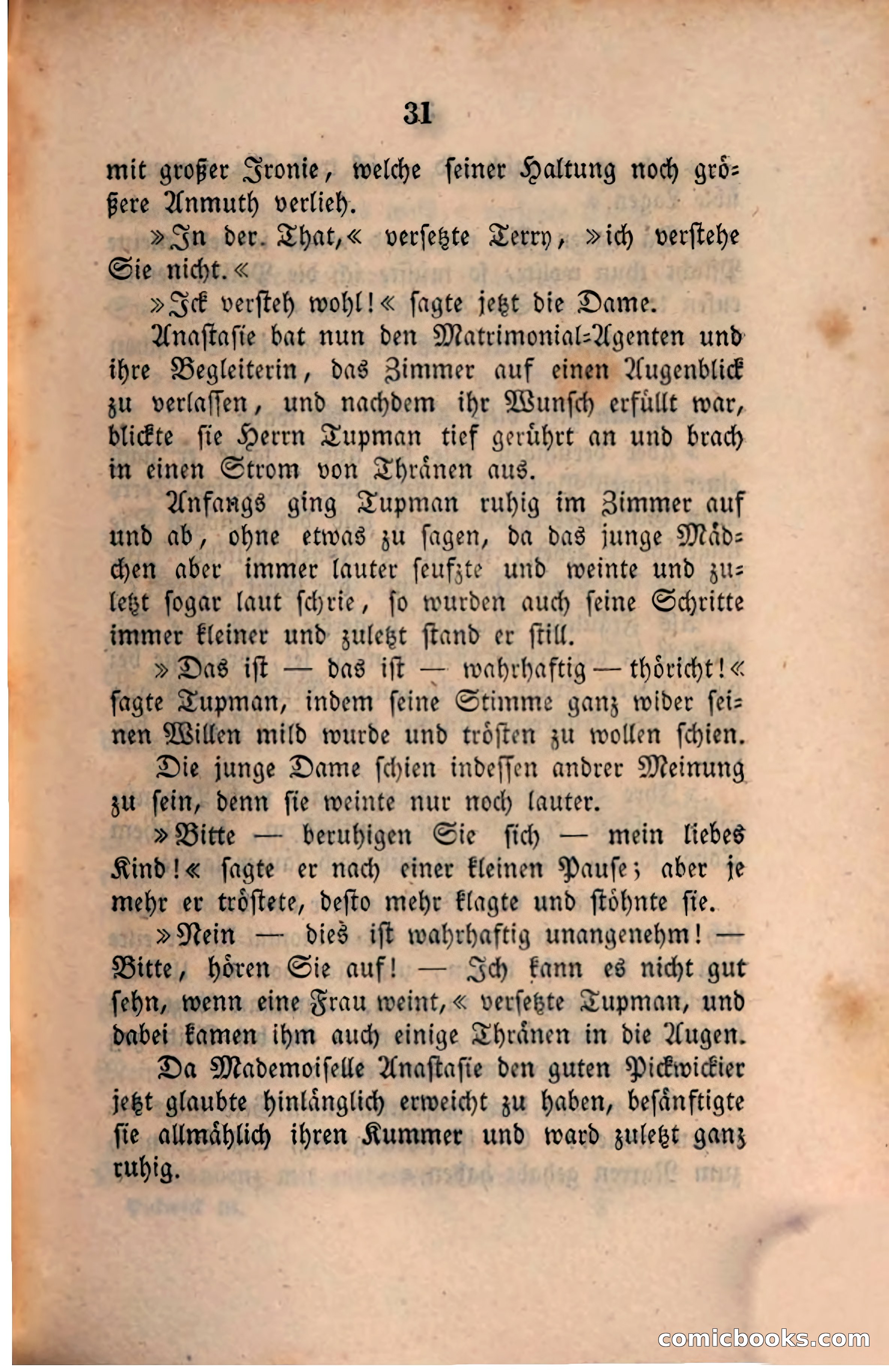 Pickwick in der Fremde (Pickwick Abroad) — page 33 of 281
