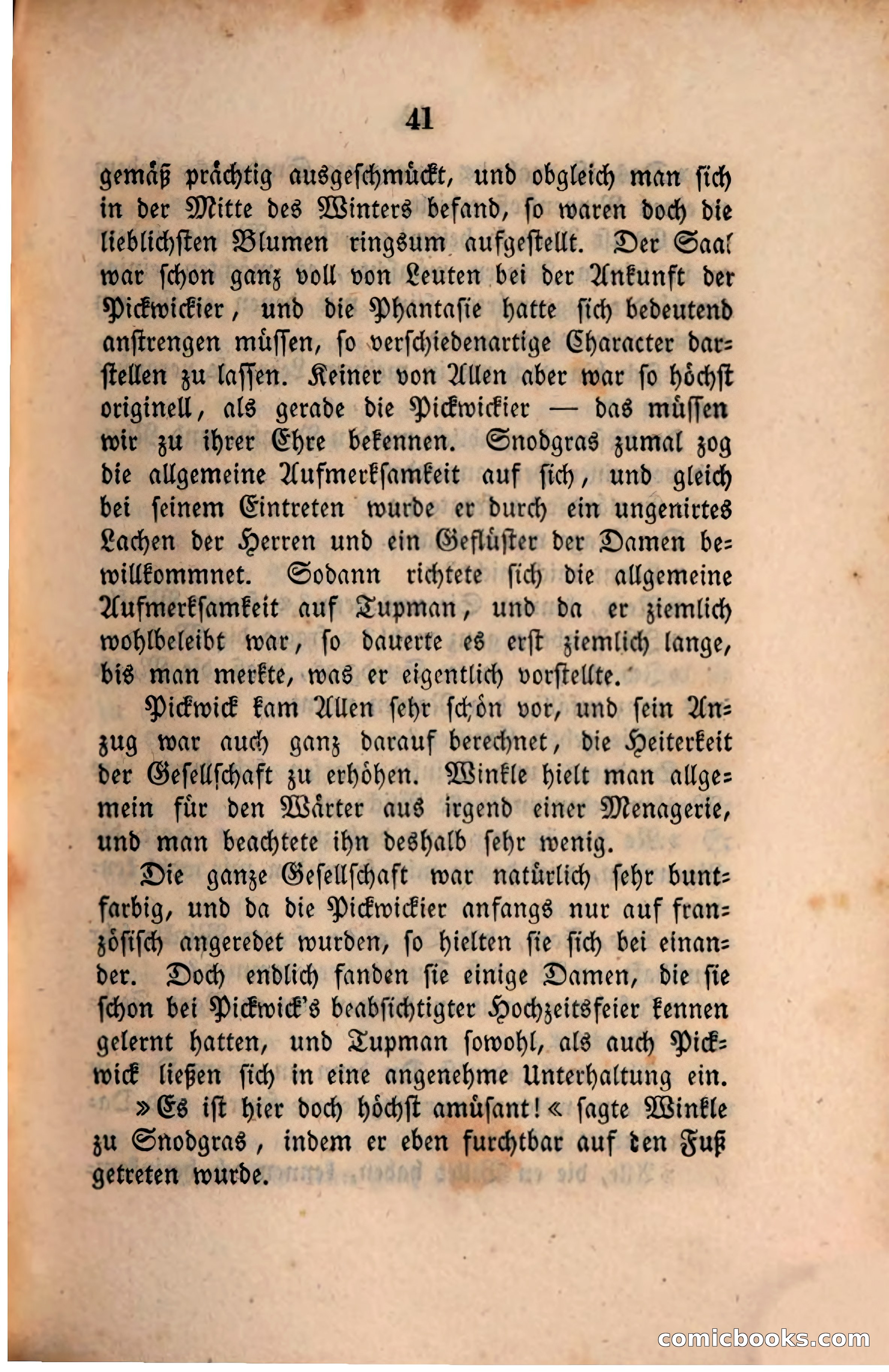 Pickwick in der Fremde (Pickwick Abroad) — page 43 of 281