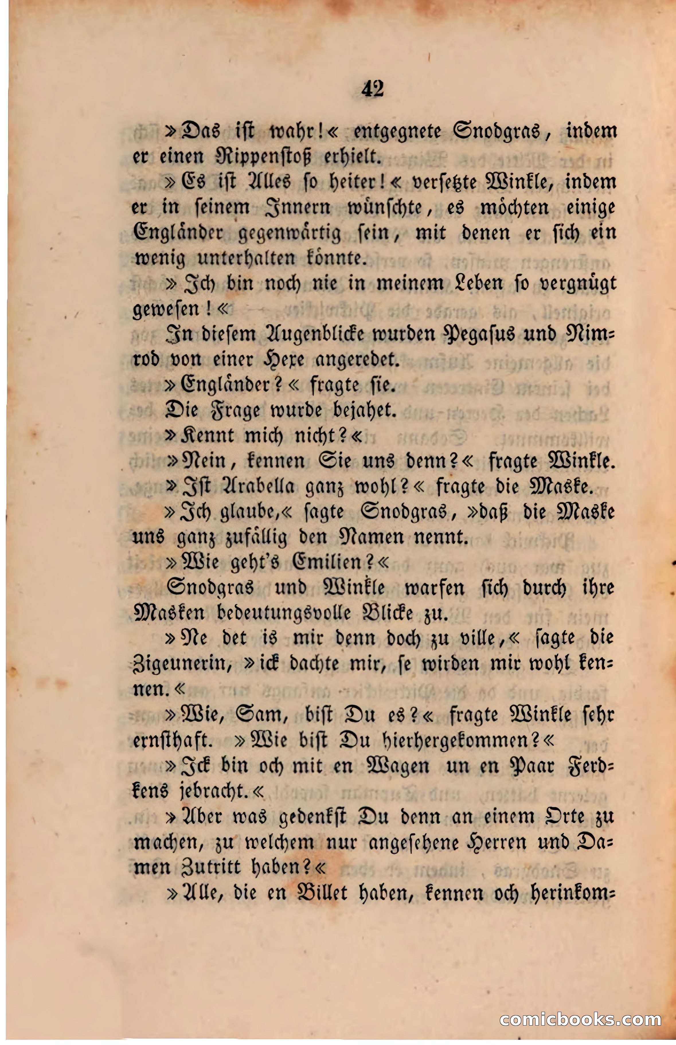 Pickwick in der Fremde (Pickwick Abroad) — page 44 of 281