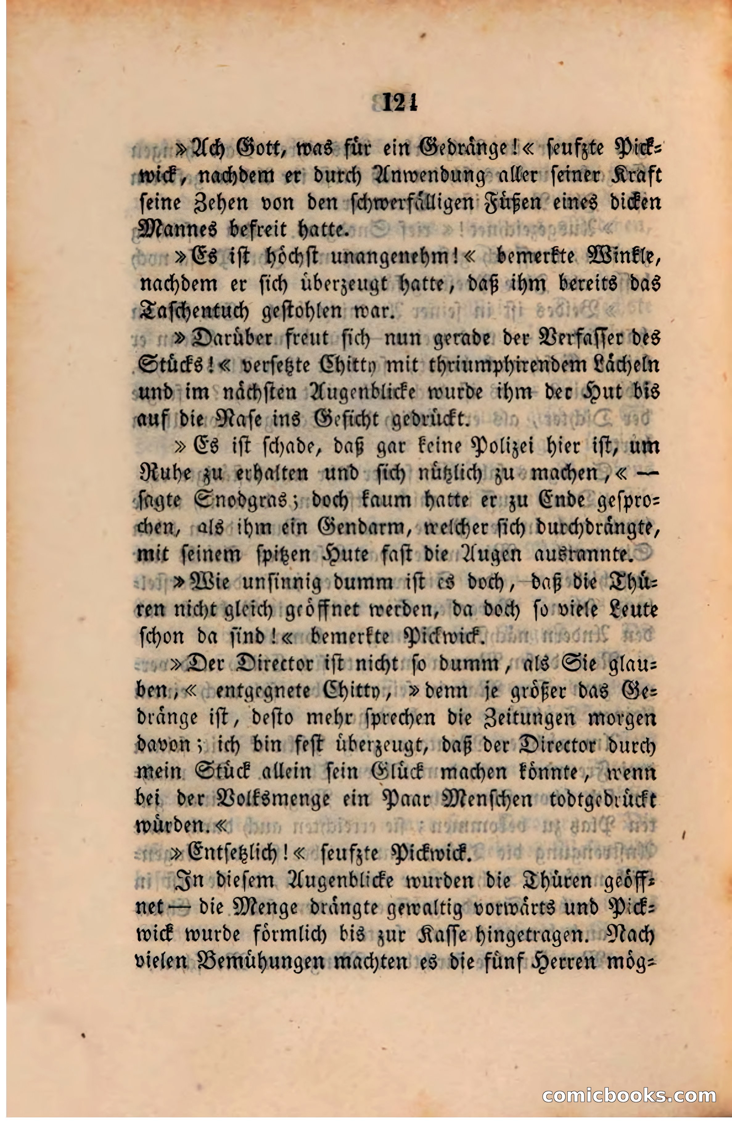 Pickwick in der Fremde (Pickwick Abroad) — page 128 of 281