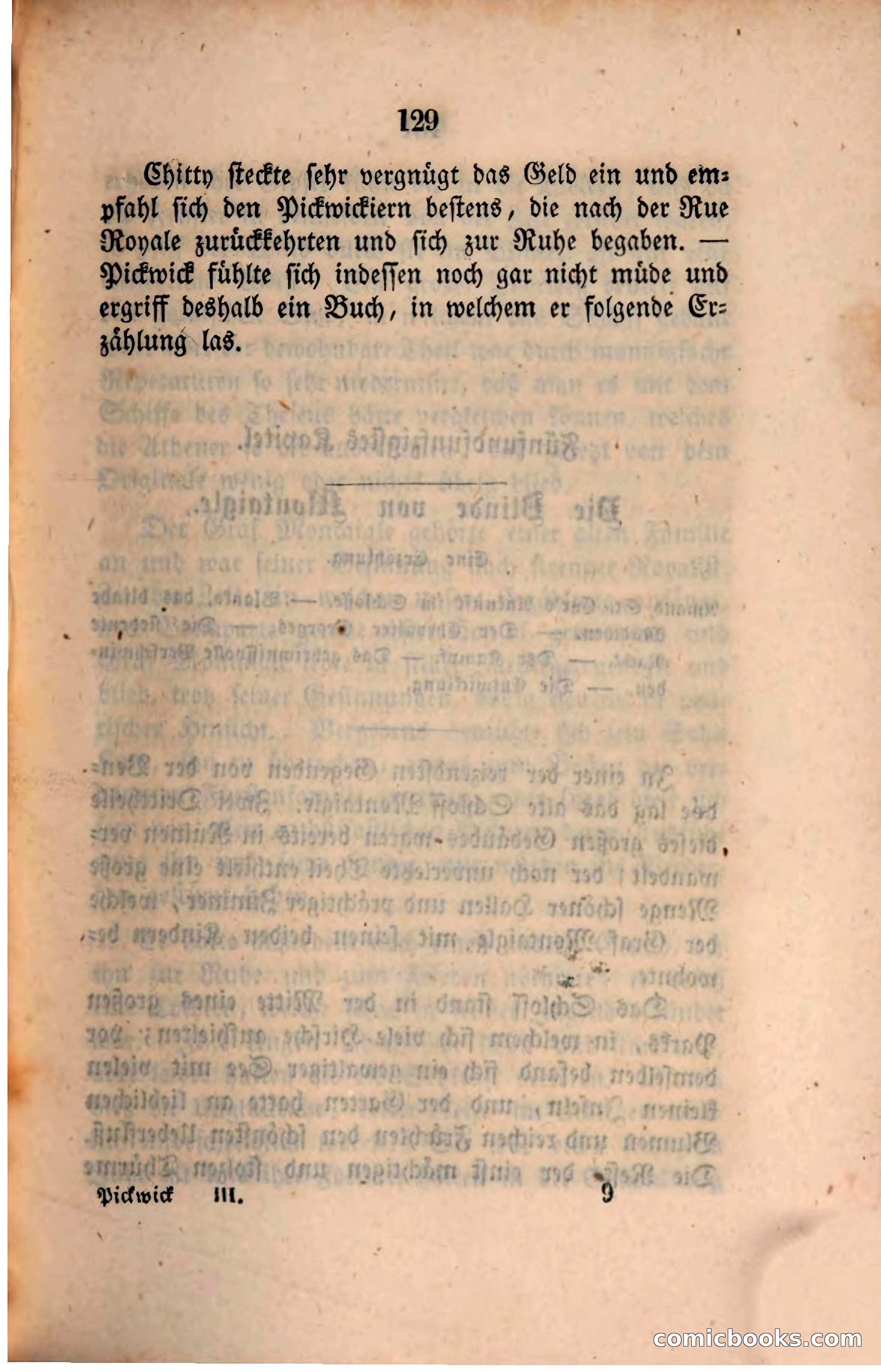 Pickwick in der Fremde (Pickwick Abroad) — page 133 of 281