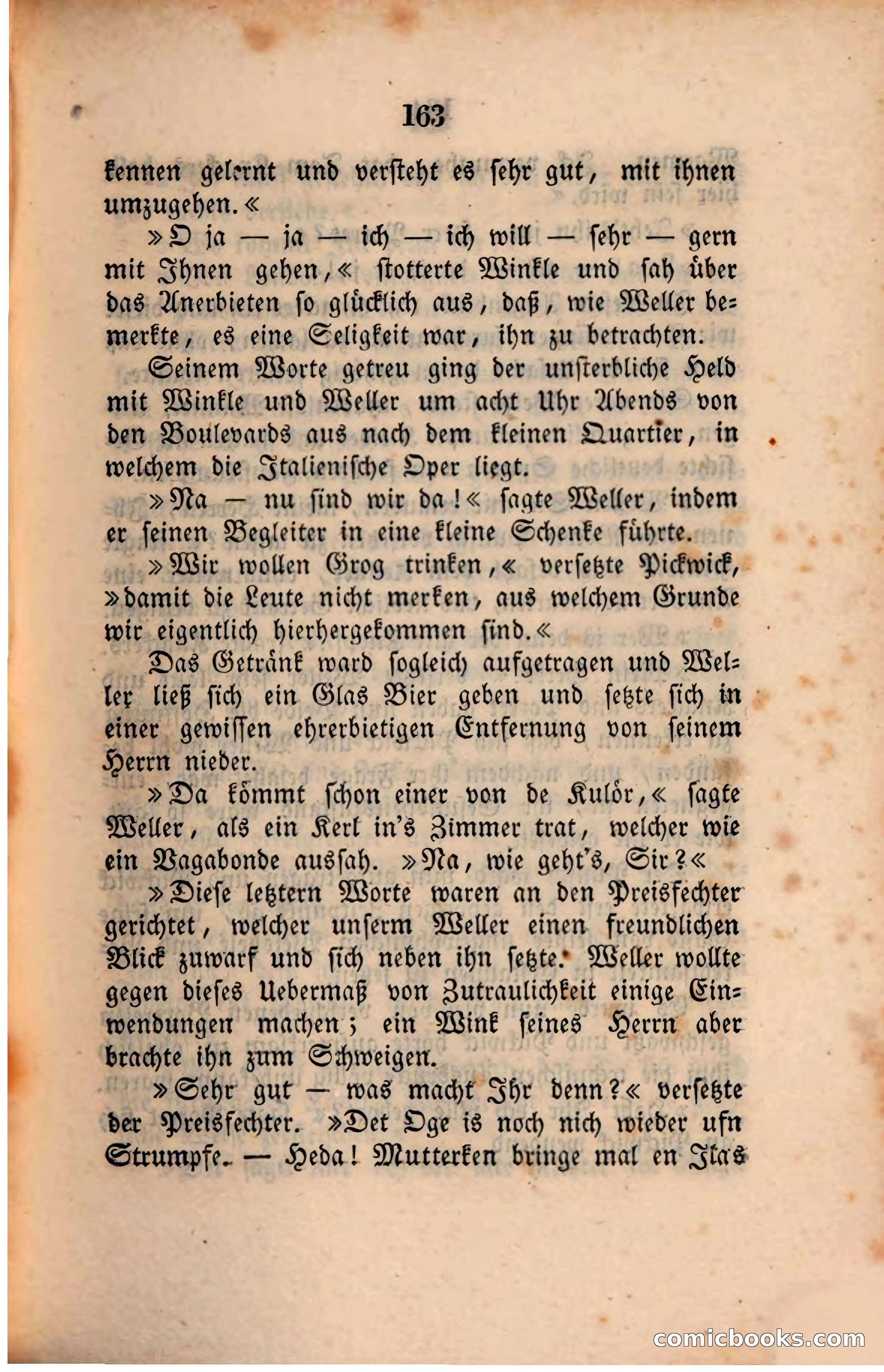 Pickwick in der Fremde (Pickwick Abroad) — page 167 of 281