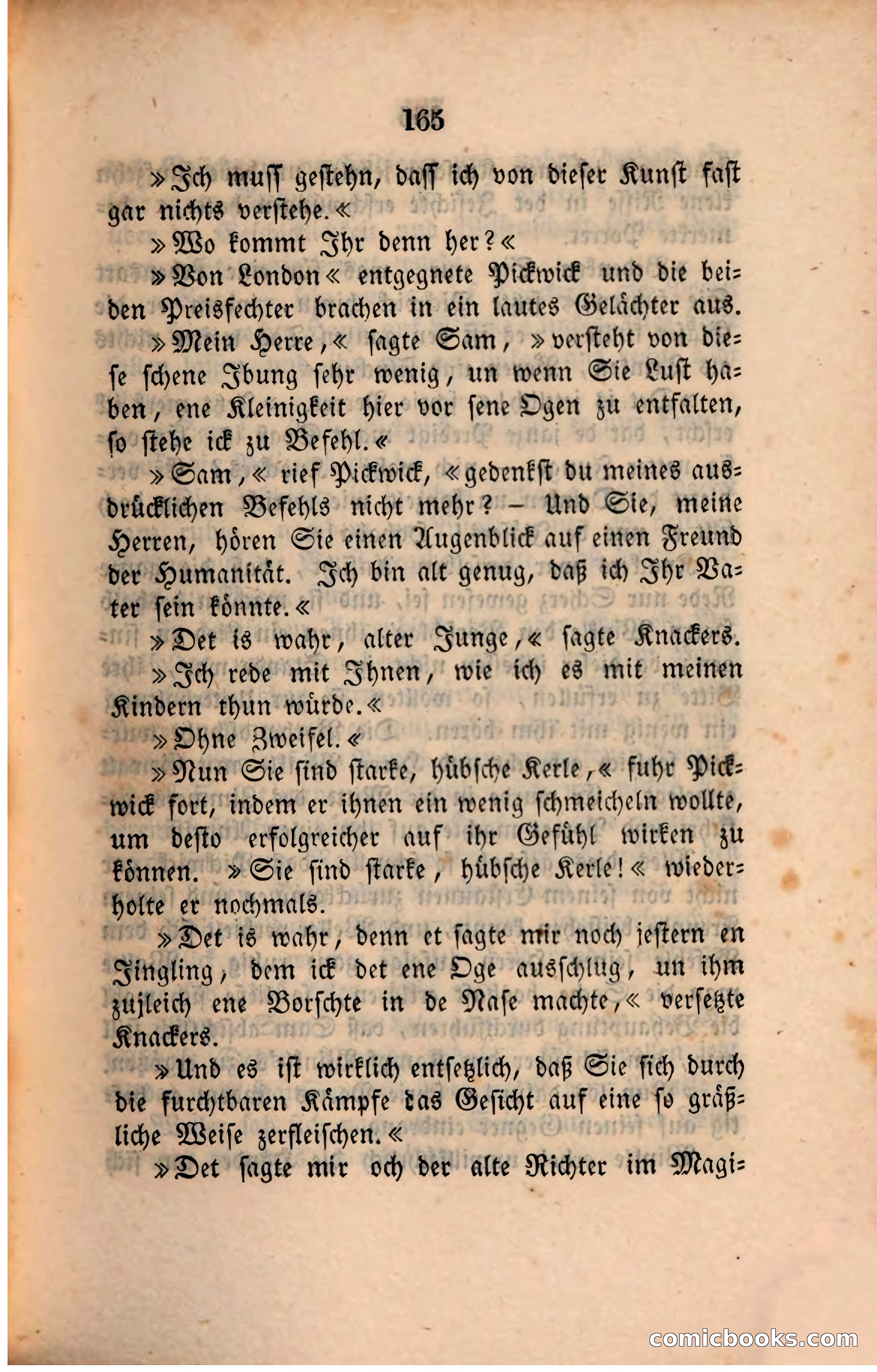 Pickwick in der Fremde (Pickwick Abroad) — page 169 of 281