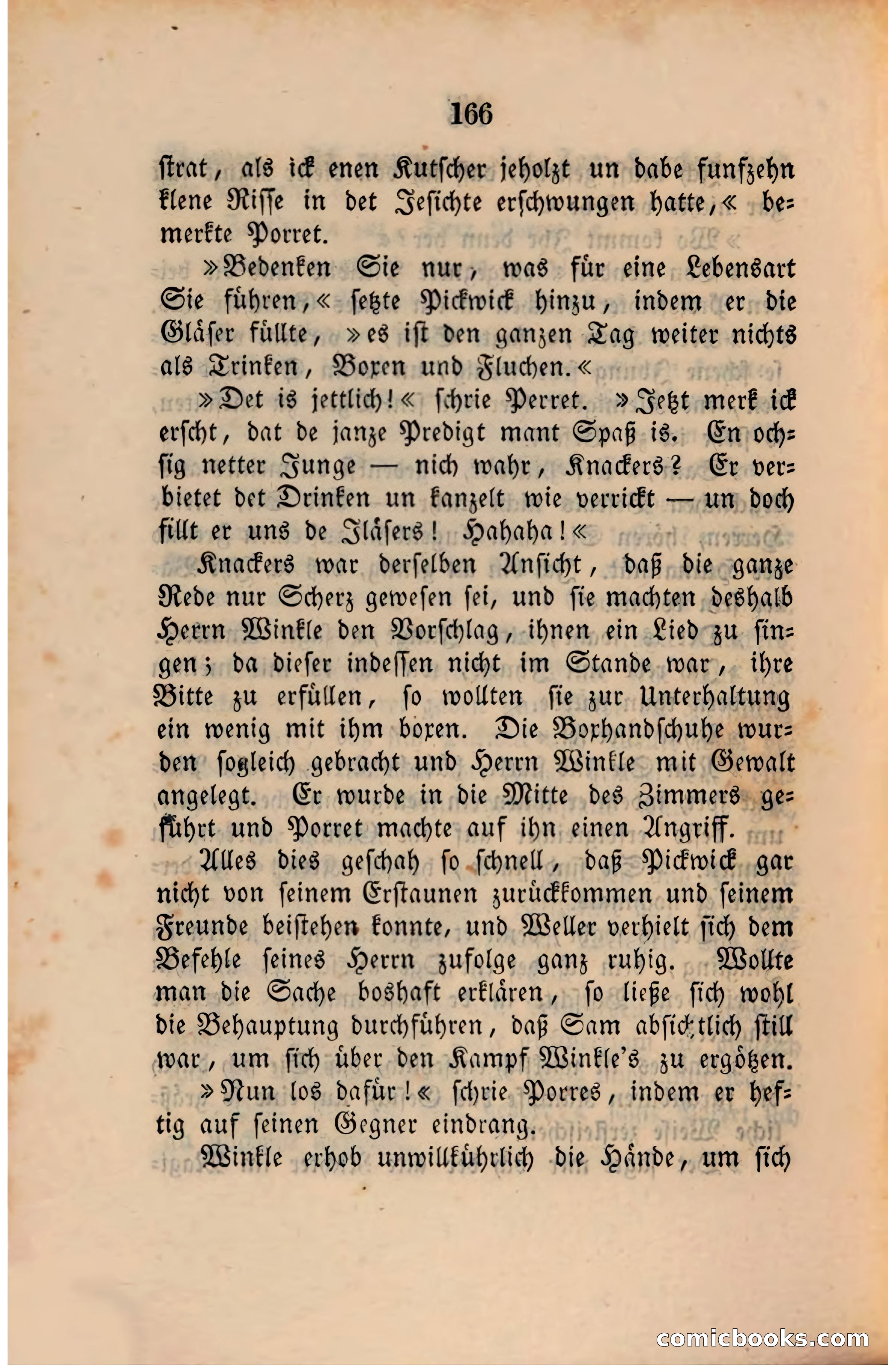 Pickwick in der Fremde (Pickwick Abroad) — page 170 of 281