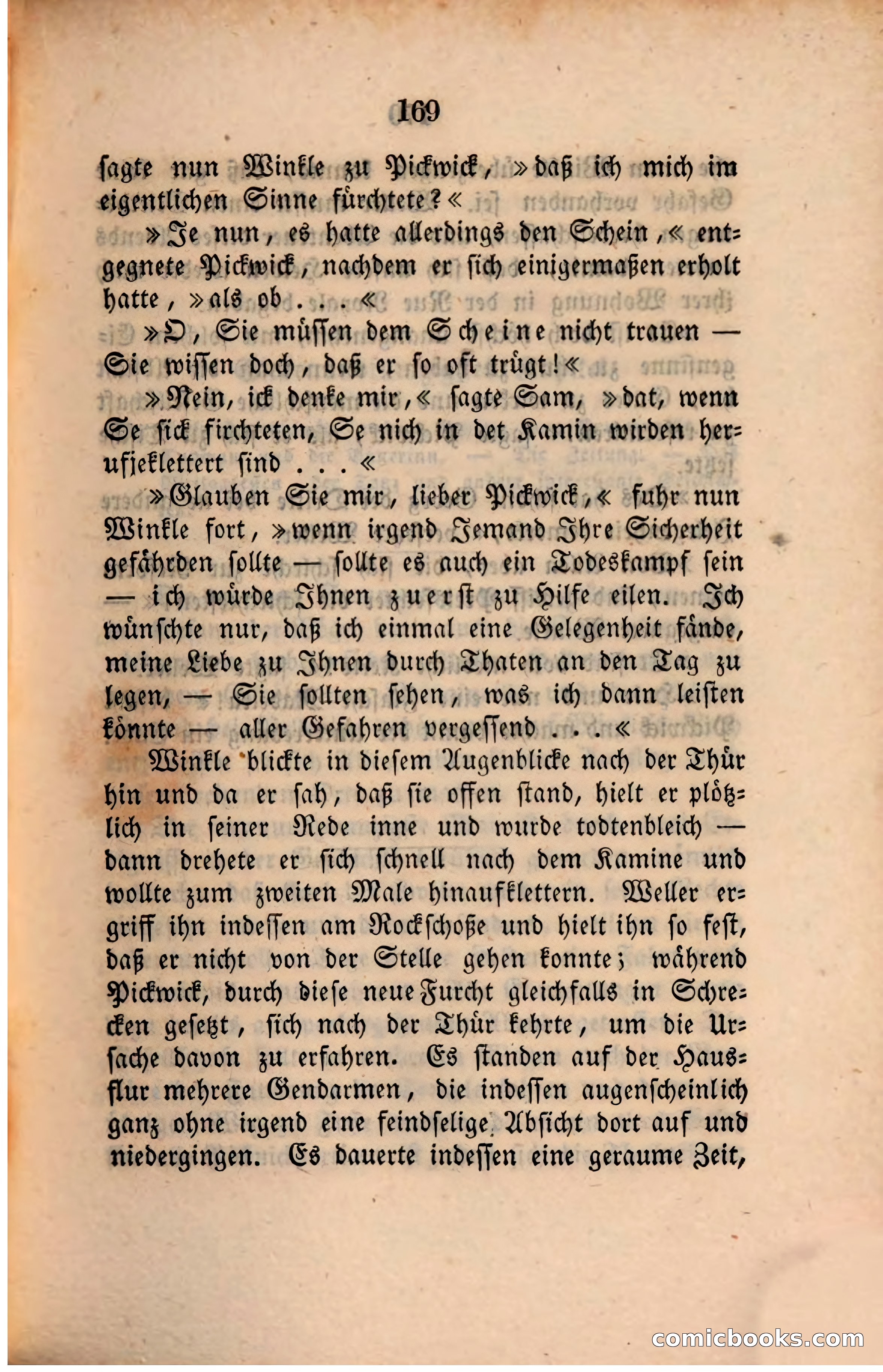 Pickwick in der Fremde (Pickwick Abroad) — page 173 of 281