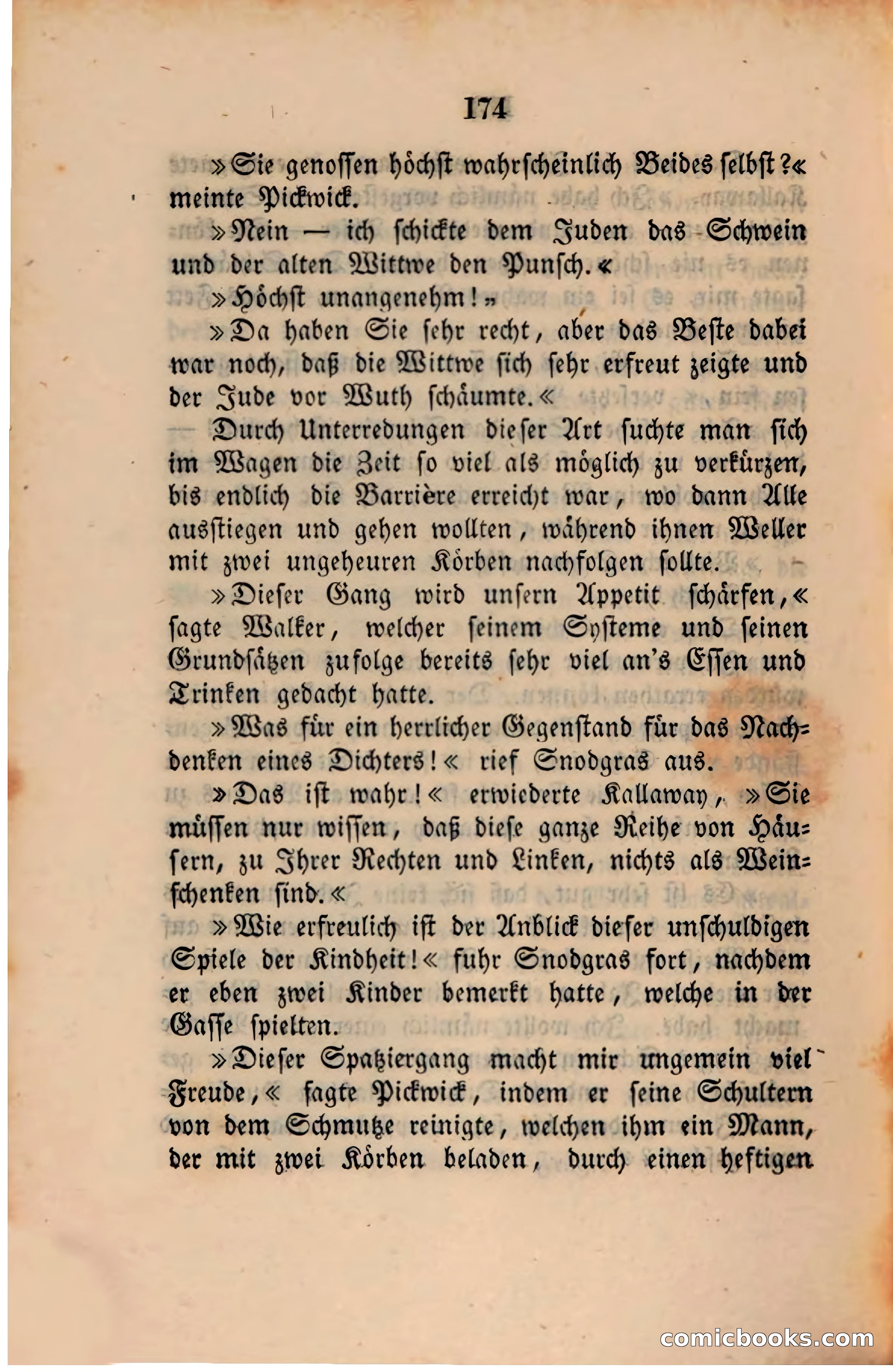 Pickwick in der Fremde (Pickwick Abroad) — page 178 of 281