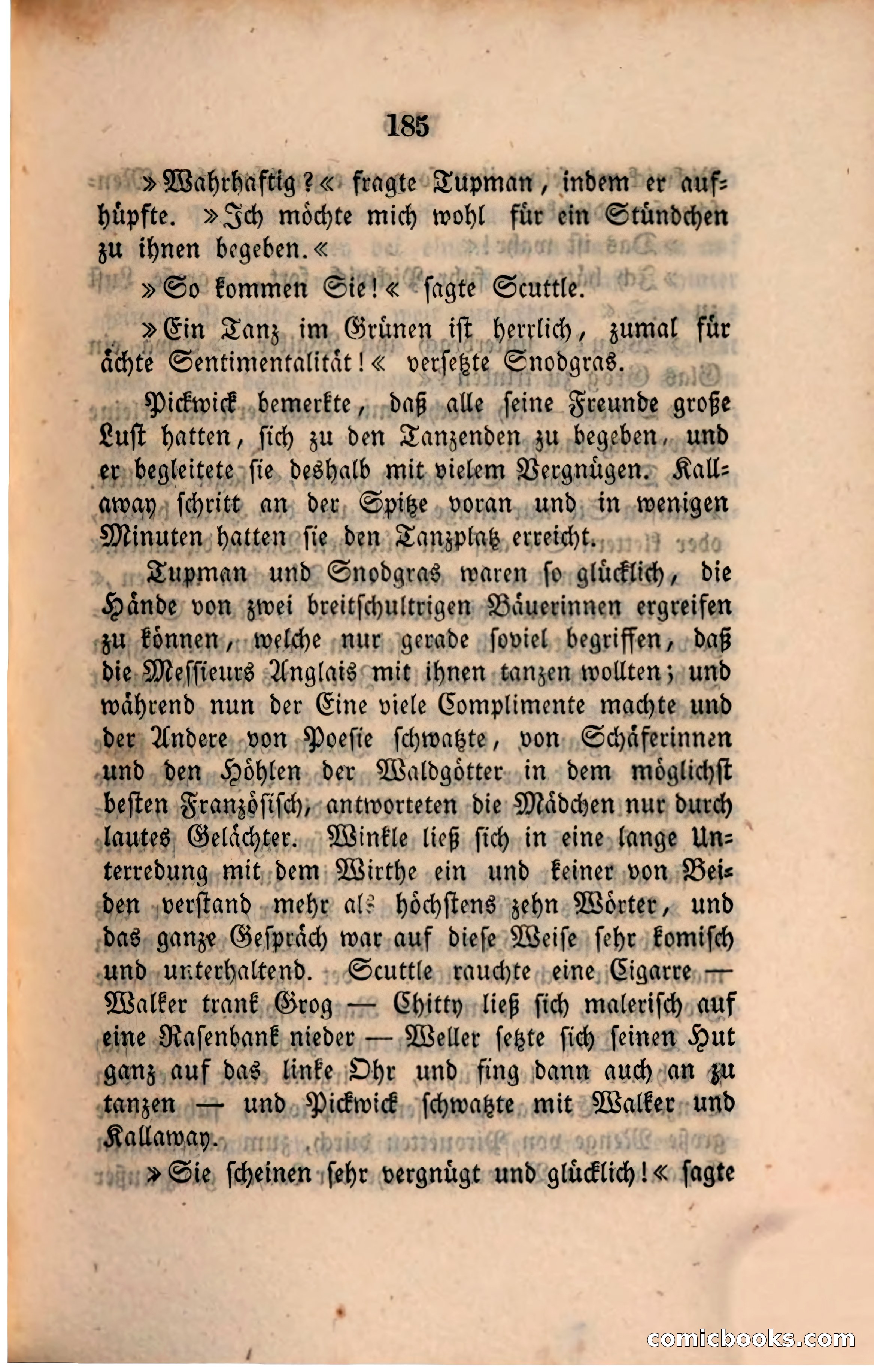 Pickwick in der Fremde (Pickwick Abroad) — page 191 of 281