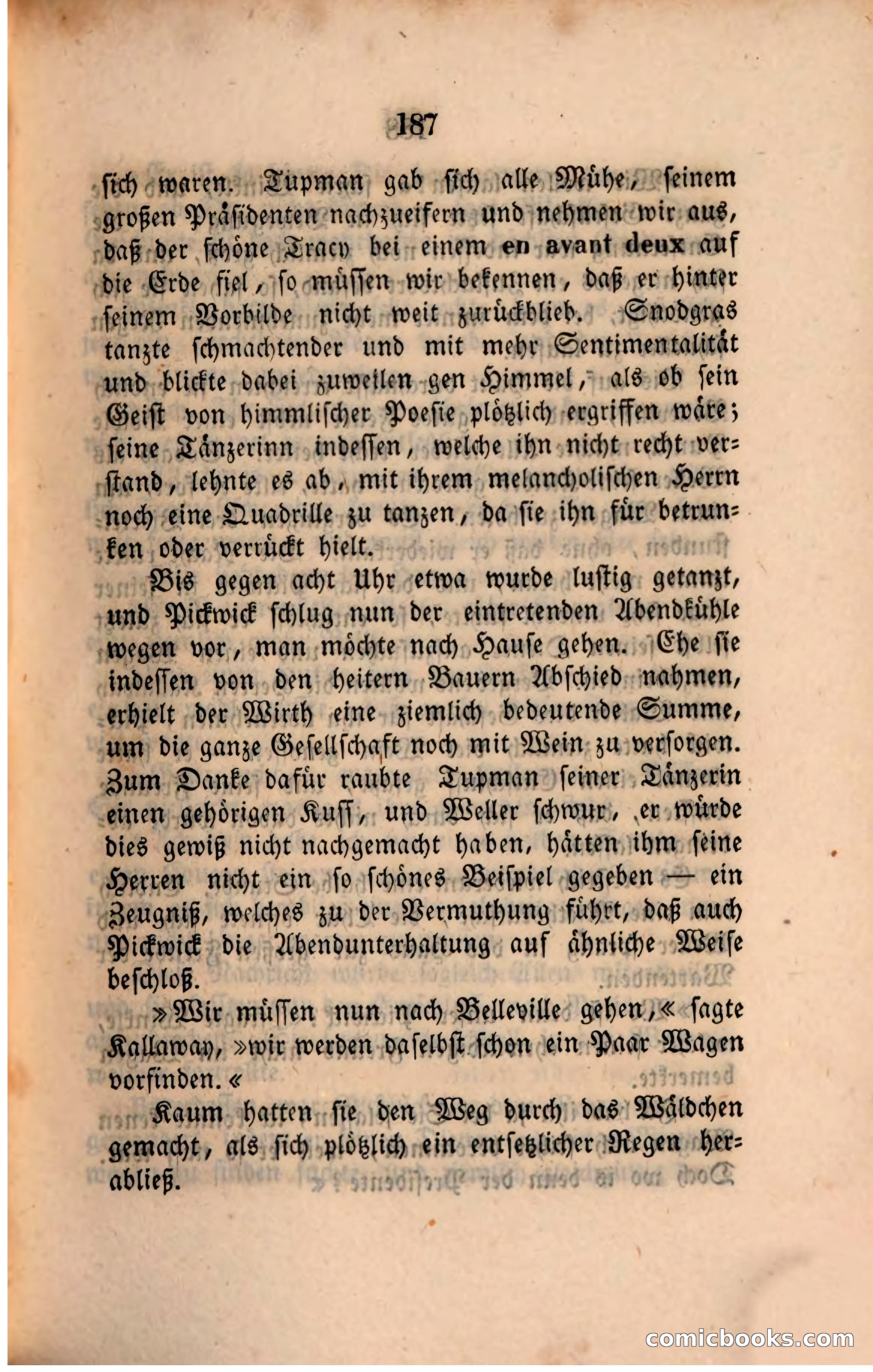 Pickwick in der Fremde (Pickwick Abroad) — page 193 of 281