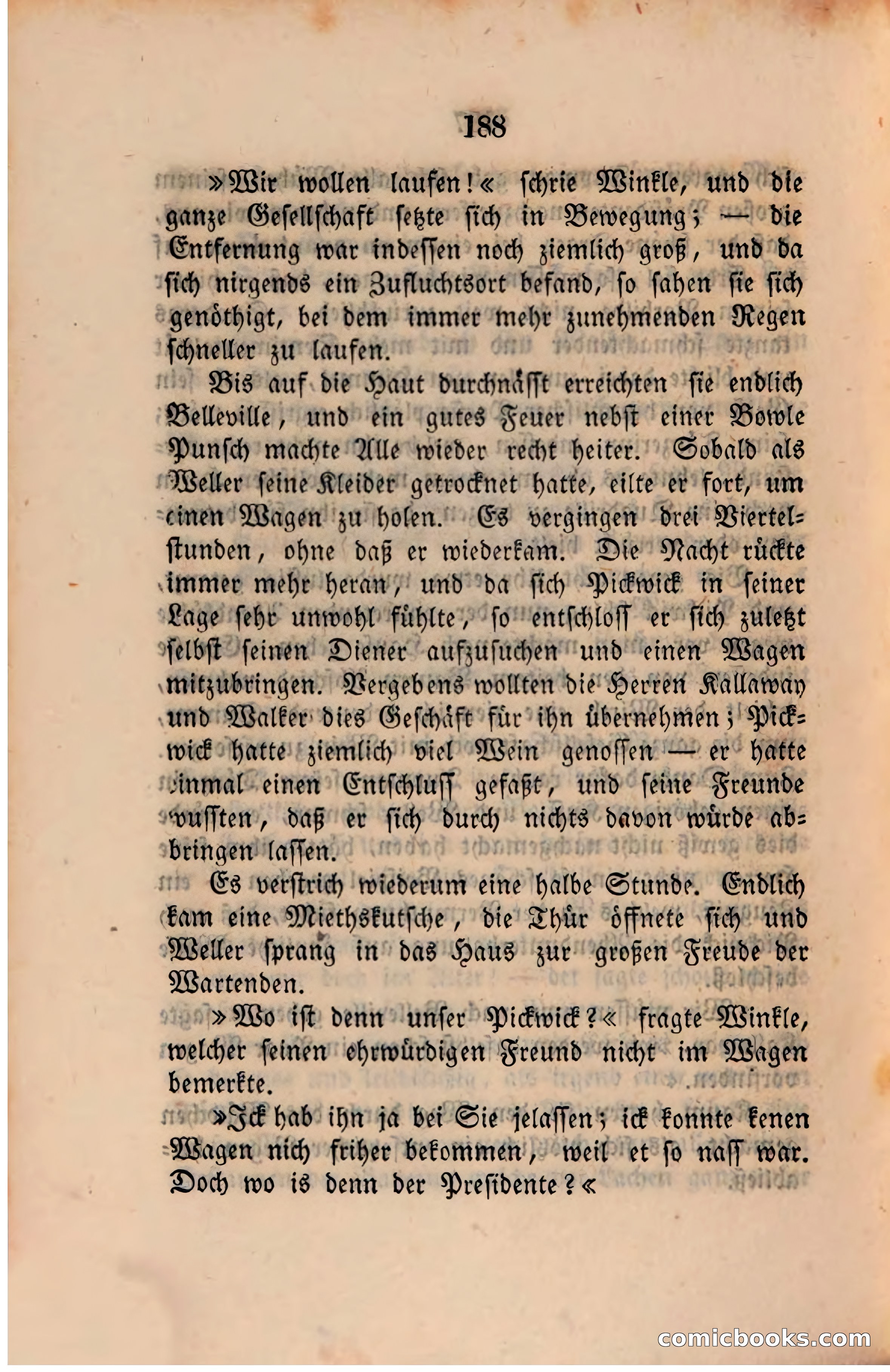 Pickwick in der Fremde (Pickwick Abroad) — page 194 of 281