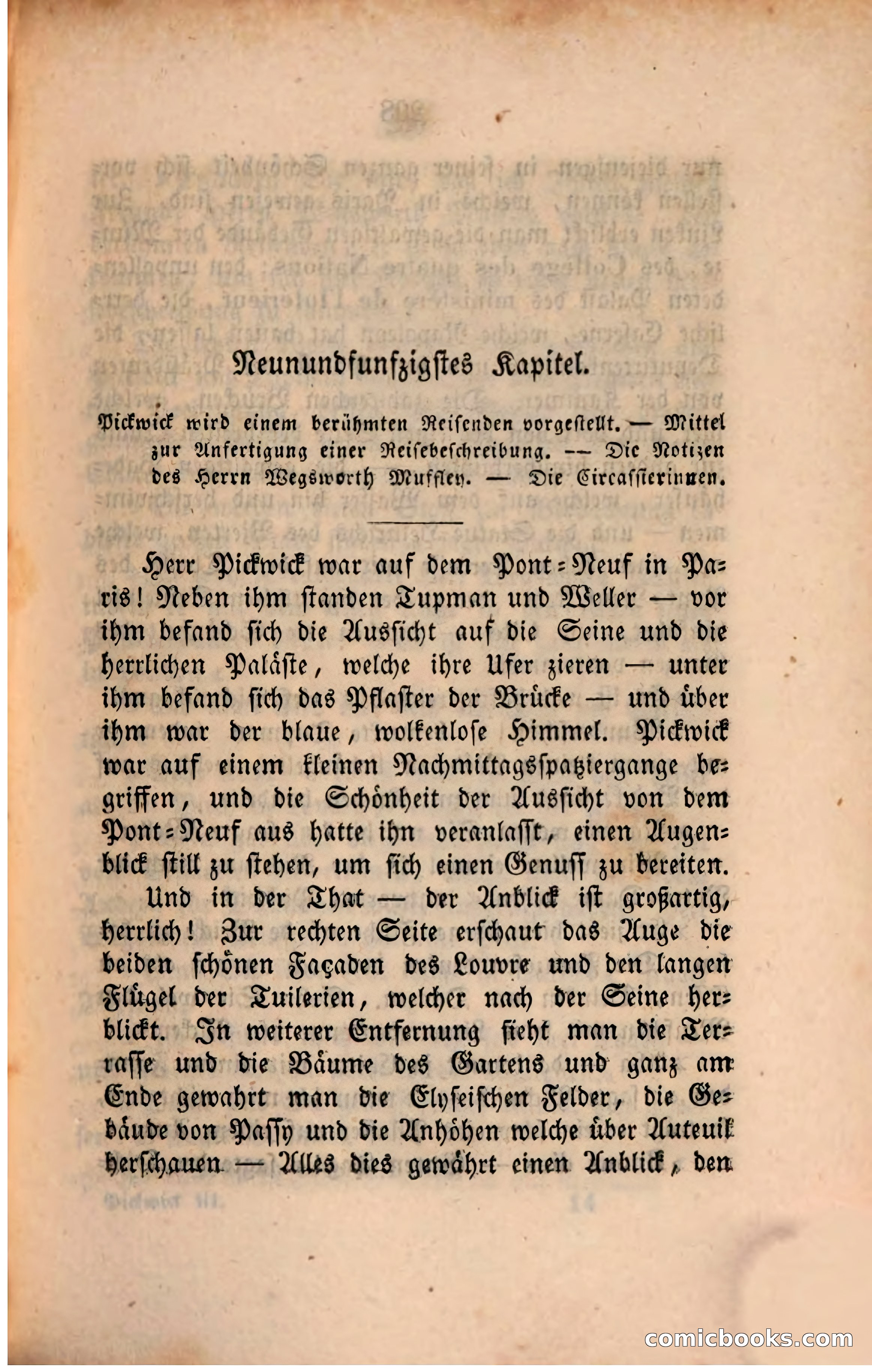 Pickwick in der Fremde (Pickwick Abroad) — page 213 of 281