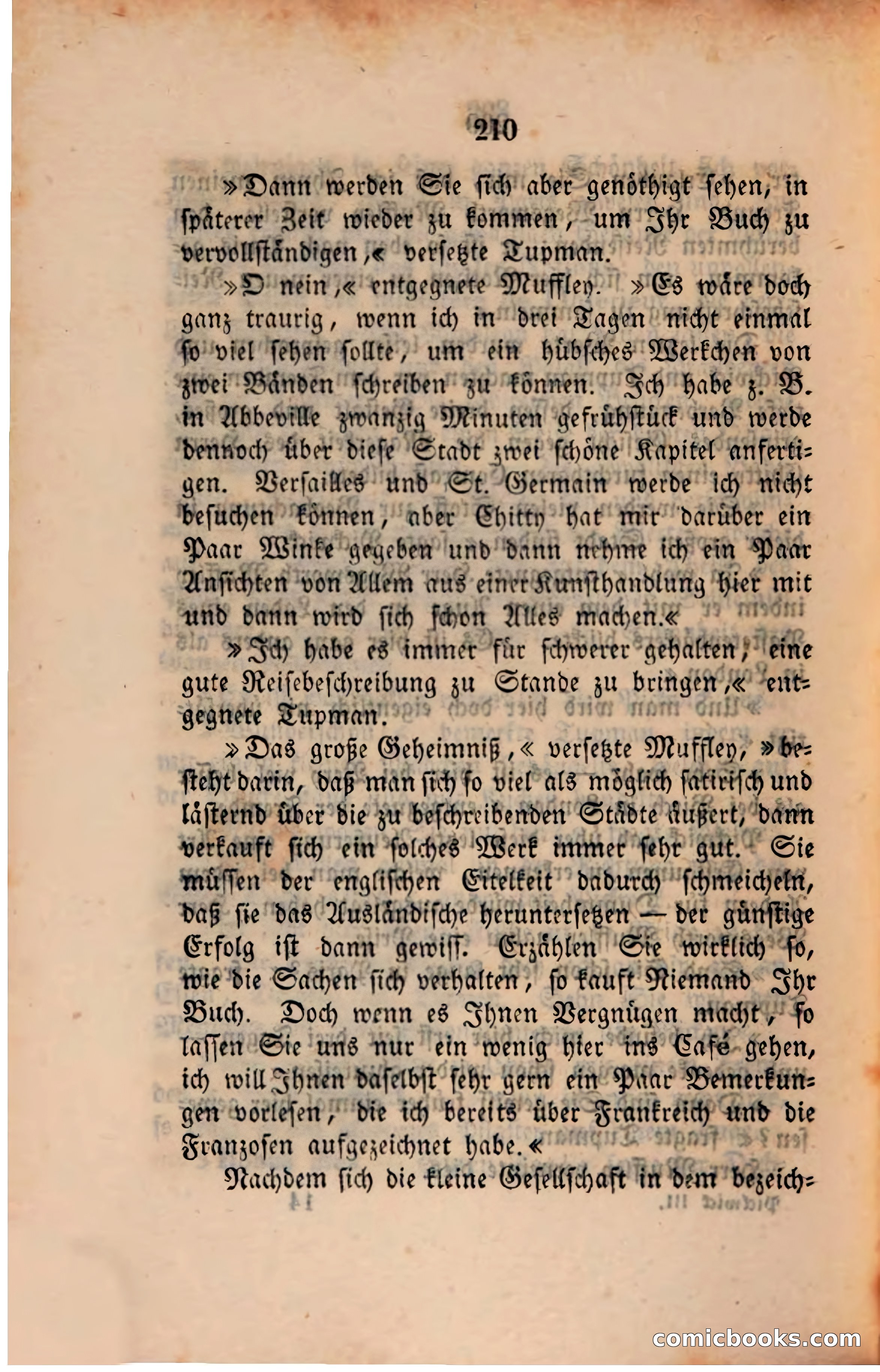 Pickwick in der Fremde (Pickwick Abroad) — page 216 of 281