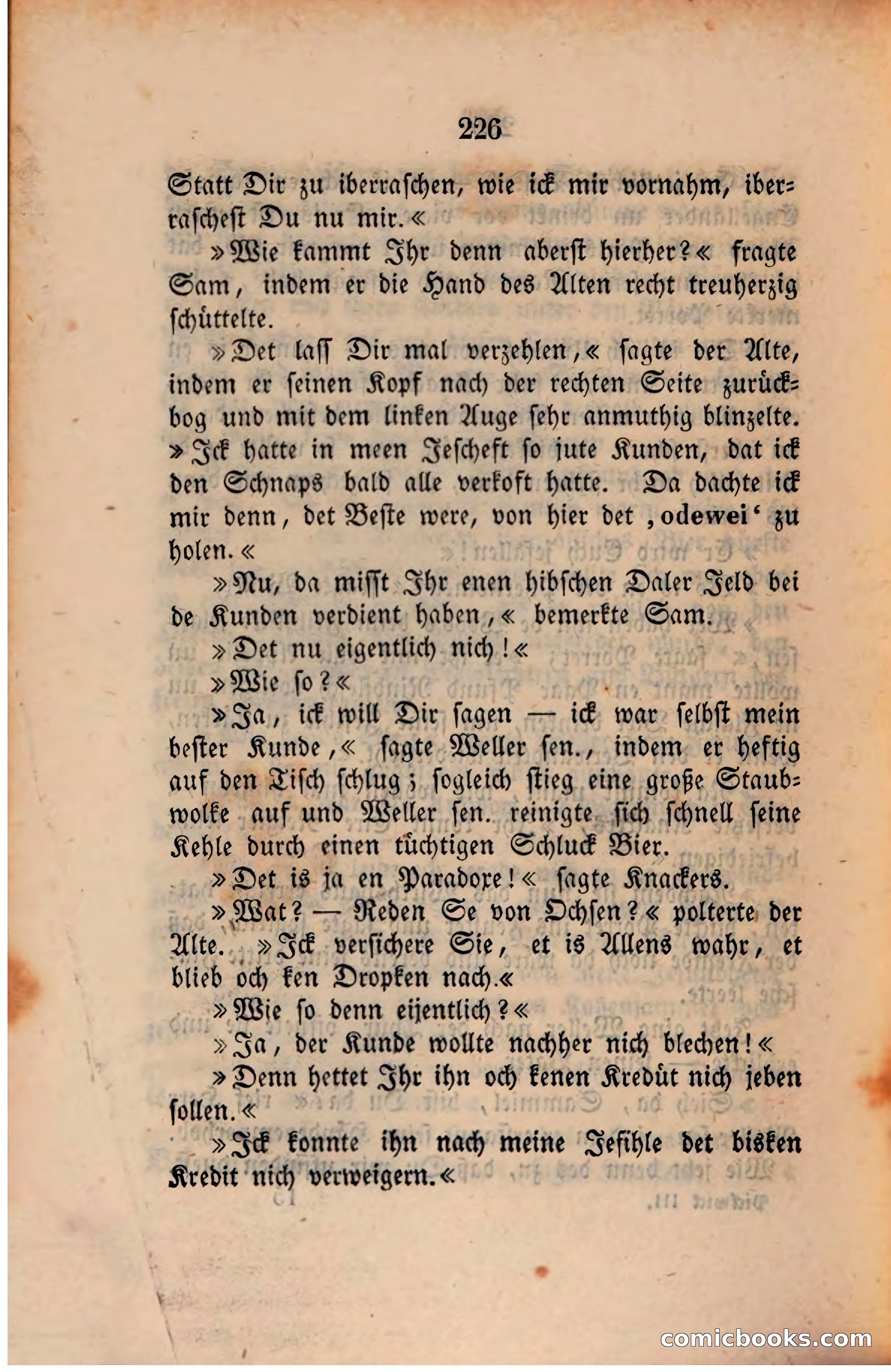 Pickwick in der Fremde (Pickwick Abroad) — page 232 of 281