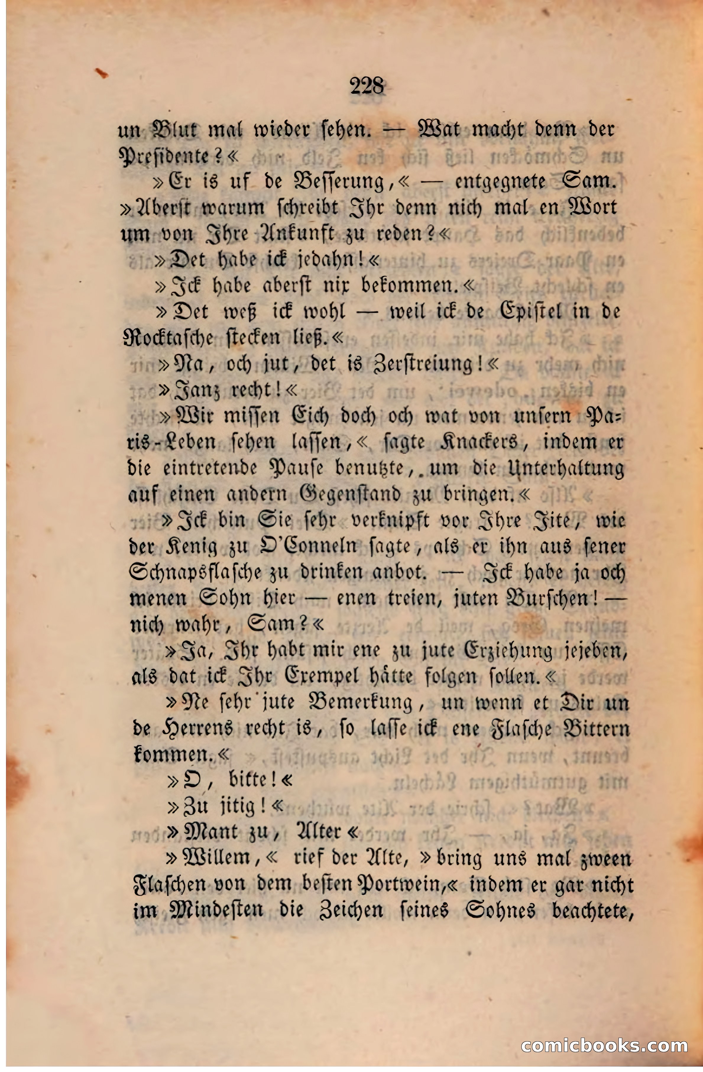 Pickwick in der Fremde (Pickwick Abroad) — page 234 of 281