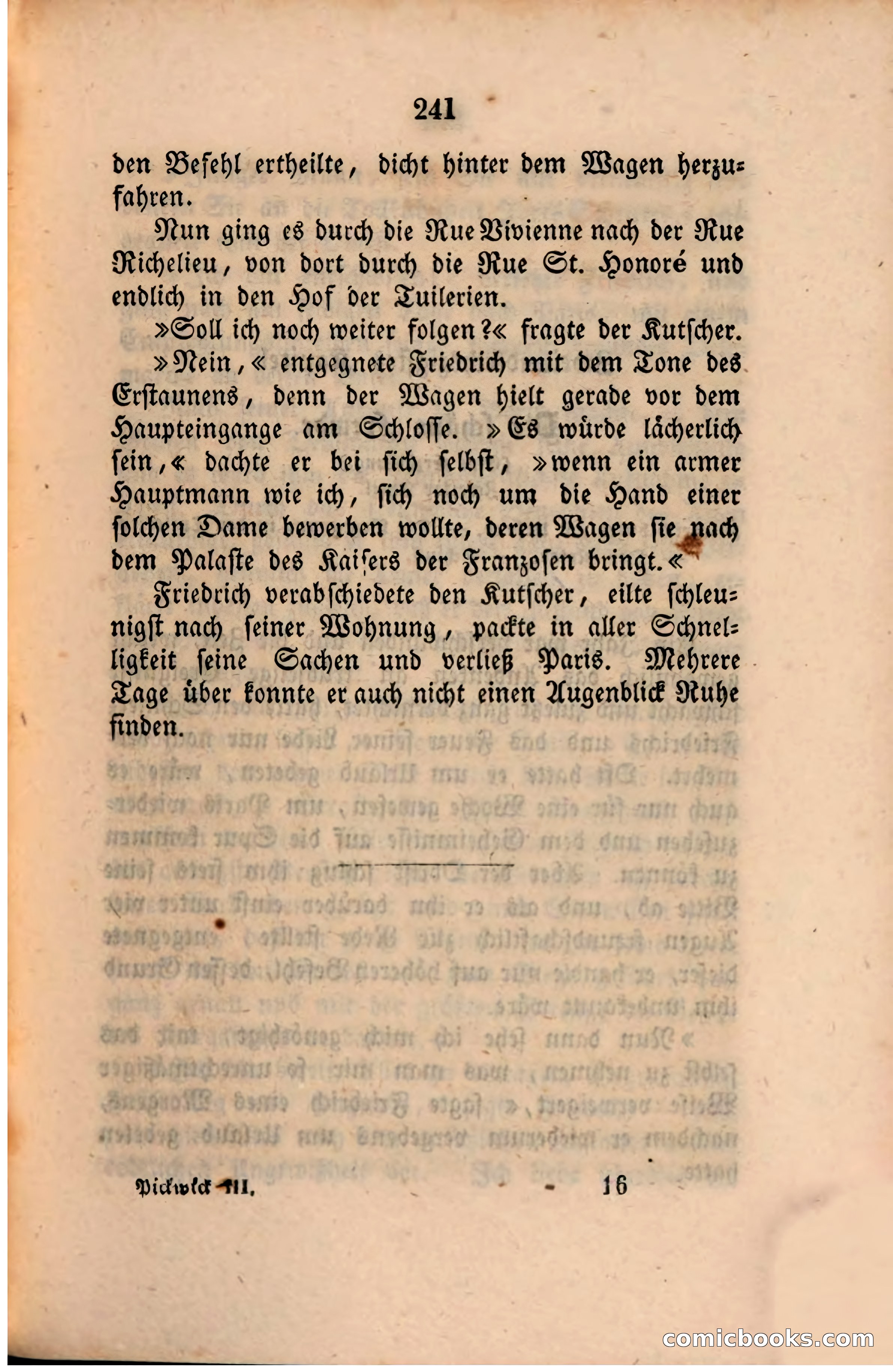 Pickwick in der Fremde (Pickwick Abroad) — page 247 of 281