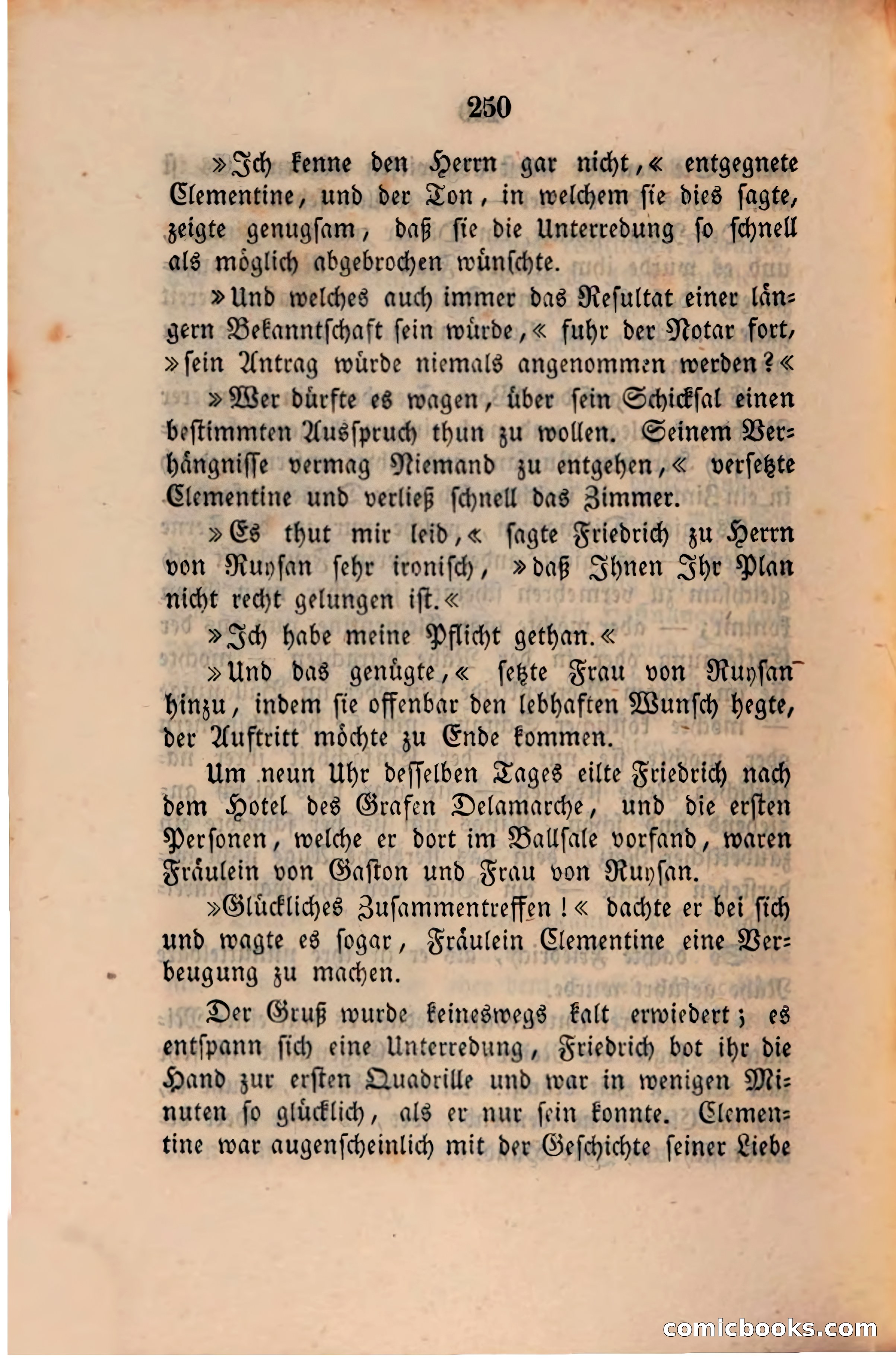 Pickwick in der Fremde (Pickwick Abroad) — page 256 of 281
