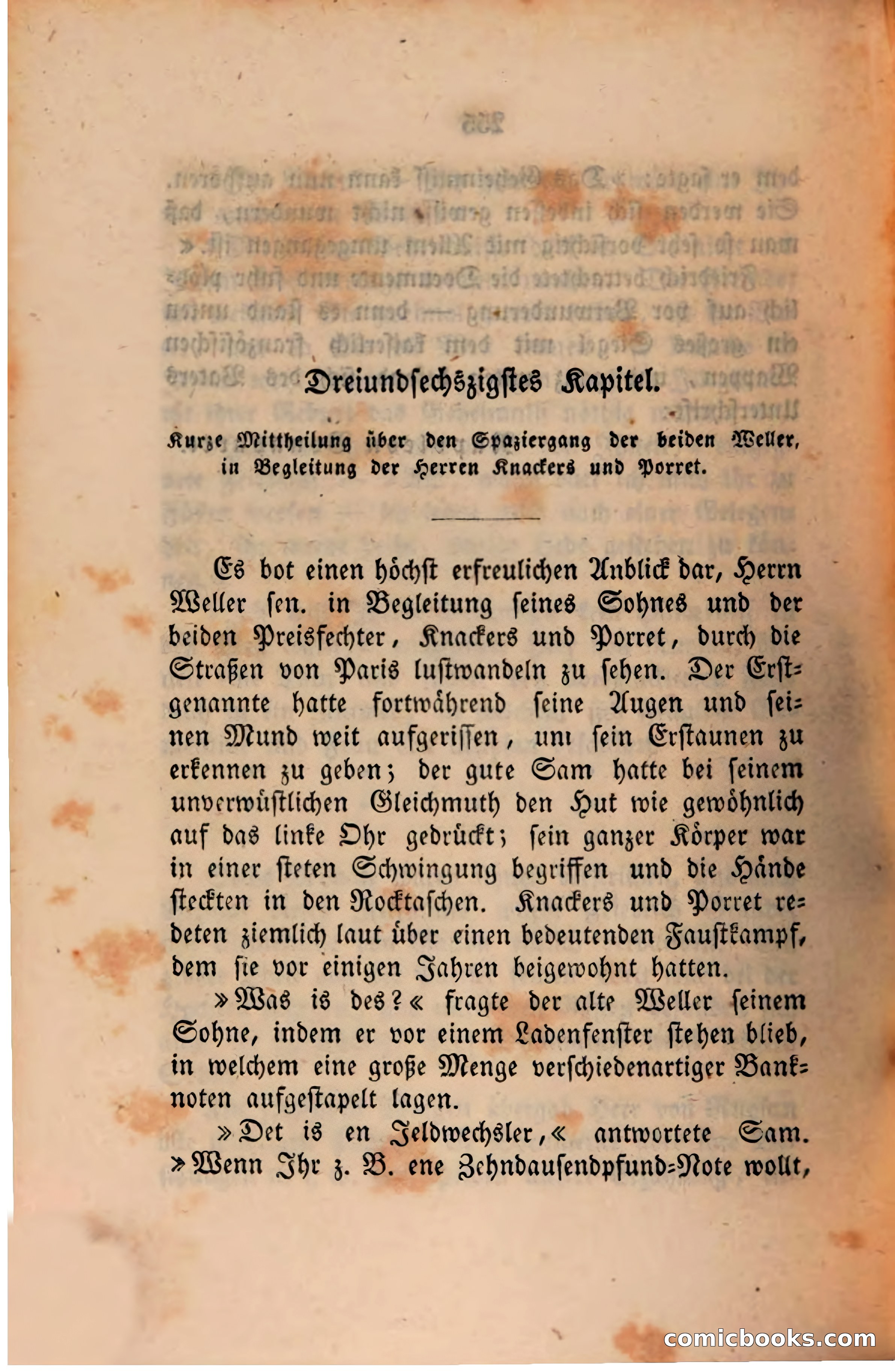 Pickwick in der Fremde (Pickwick Abroad) — page 262 of 281