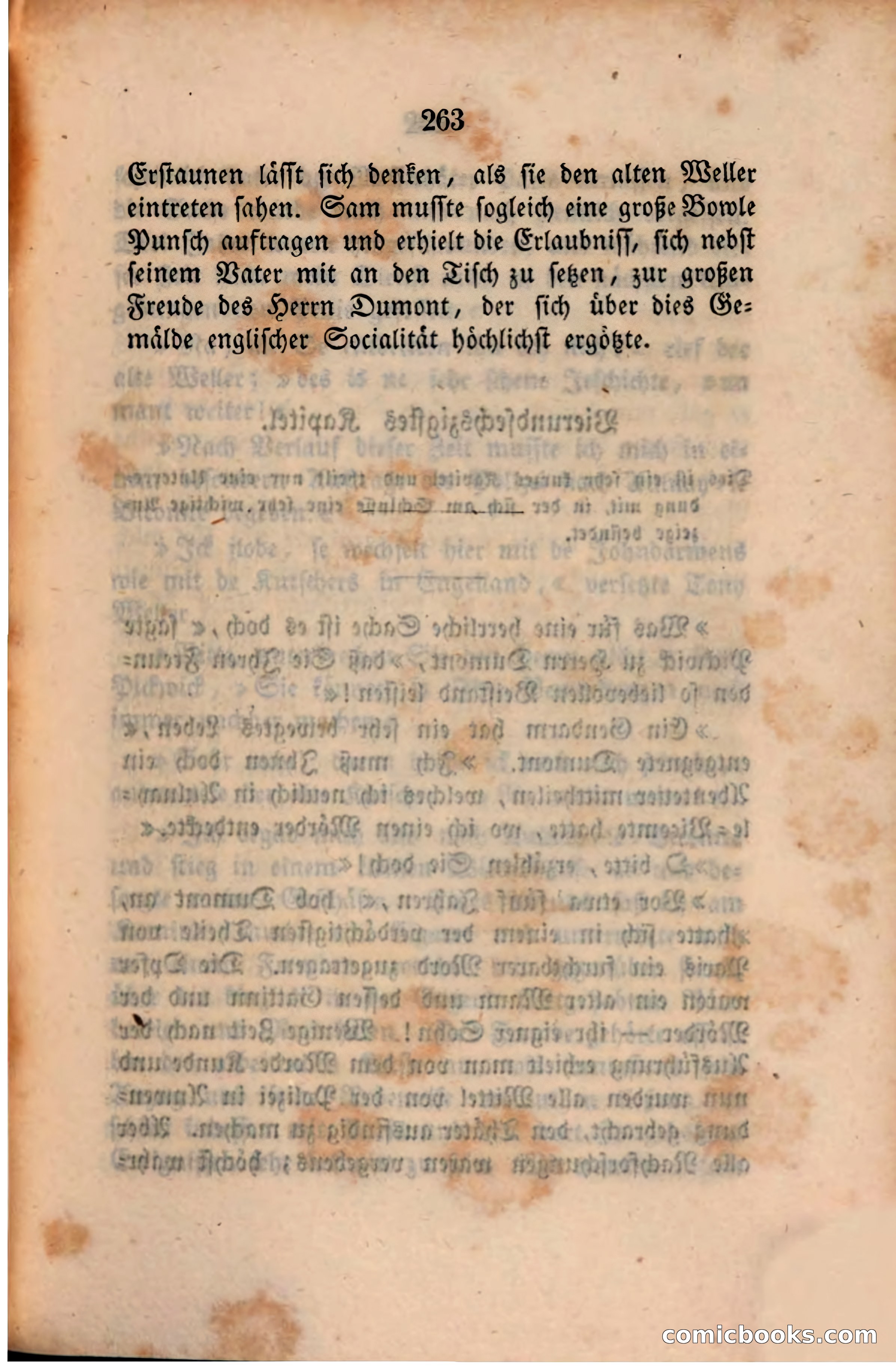 Pickwick in der Fremde (Pickwick Abroad) — page 271 of 281